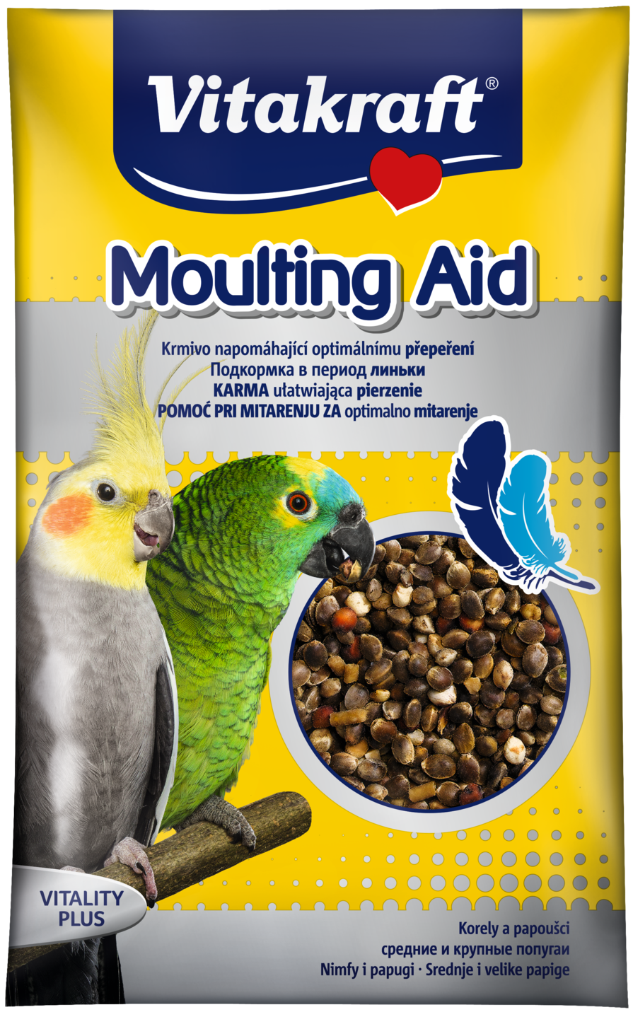 Przysmak funkcjonalny dla nimfy Moulting Aid 25 g na pierzenie Vitakraft