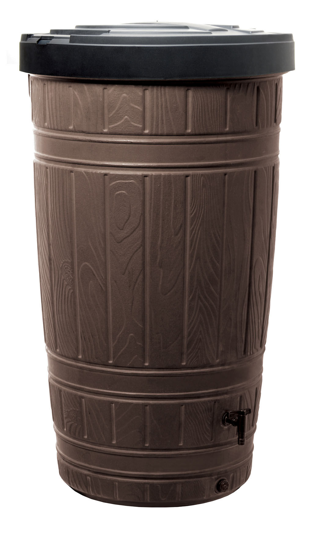 Pojemnik na deszczówkę Woodcan 265 l brąz
