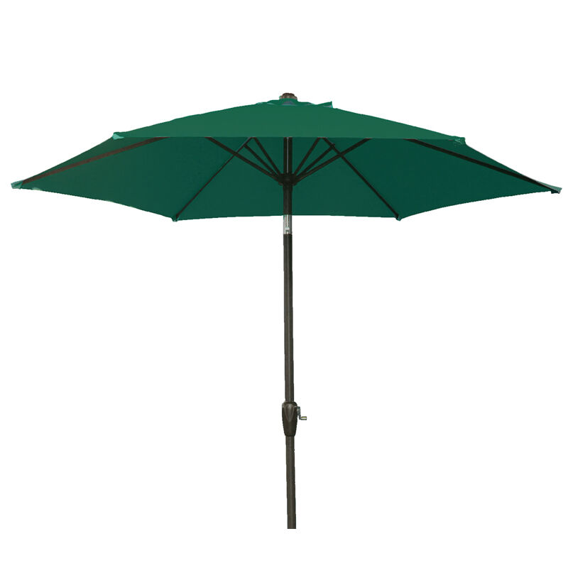 Parasol aluminiowy z wentylacją zielony