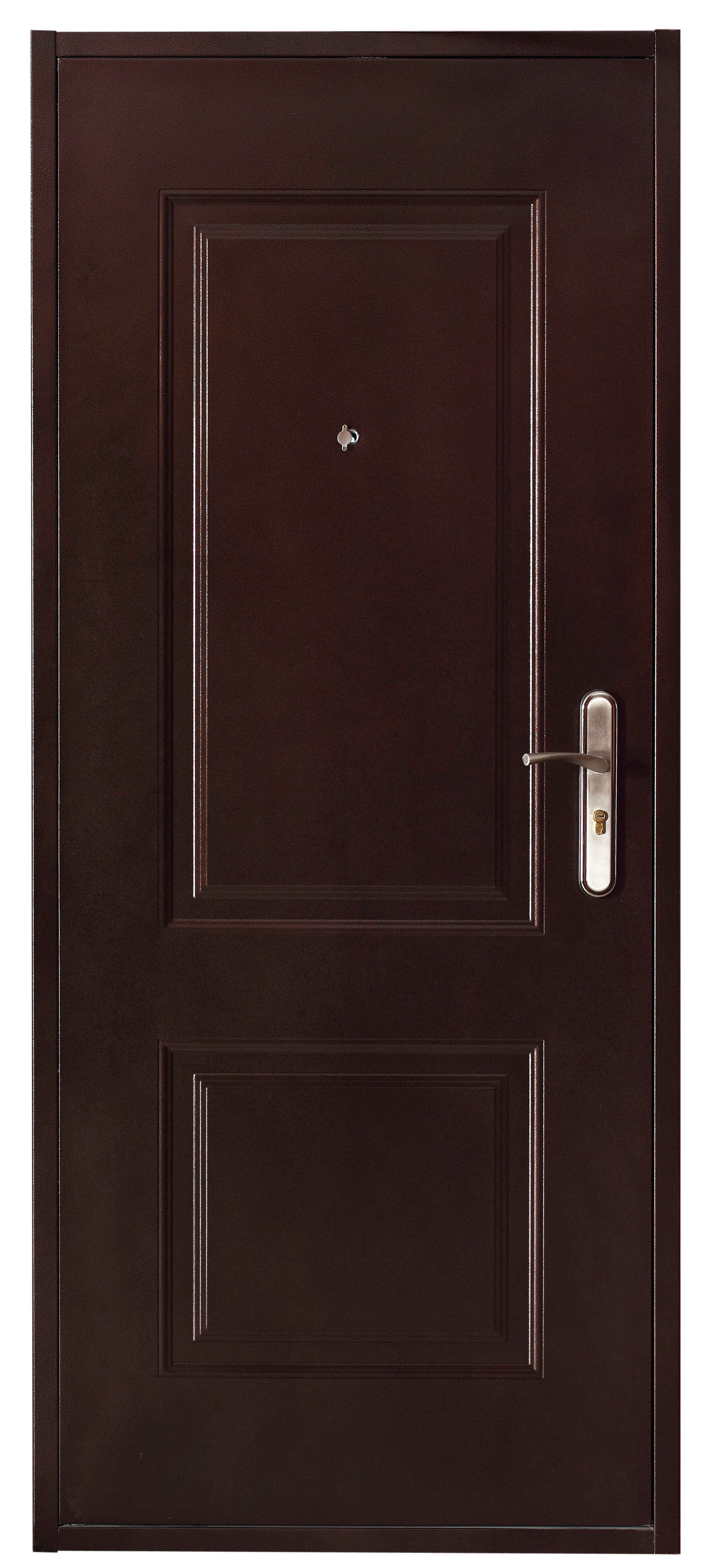 Drzwi zewnętrzne wewnątrzklatkowe Hermes brąz 80 cm prawe Splendoor