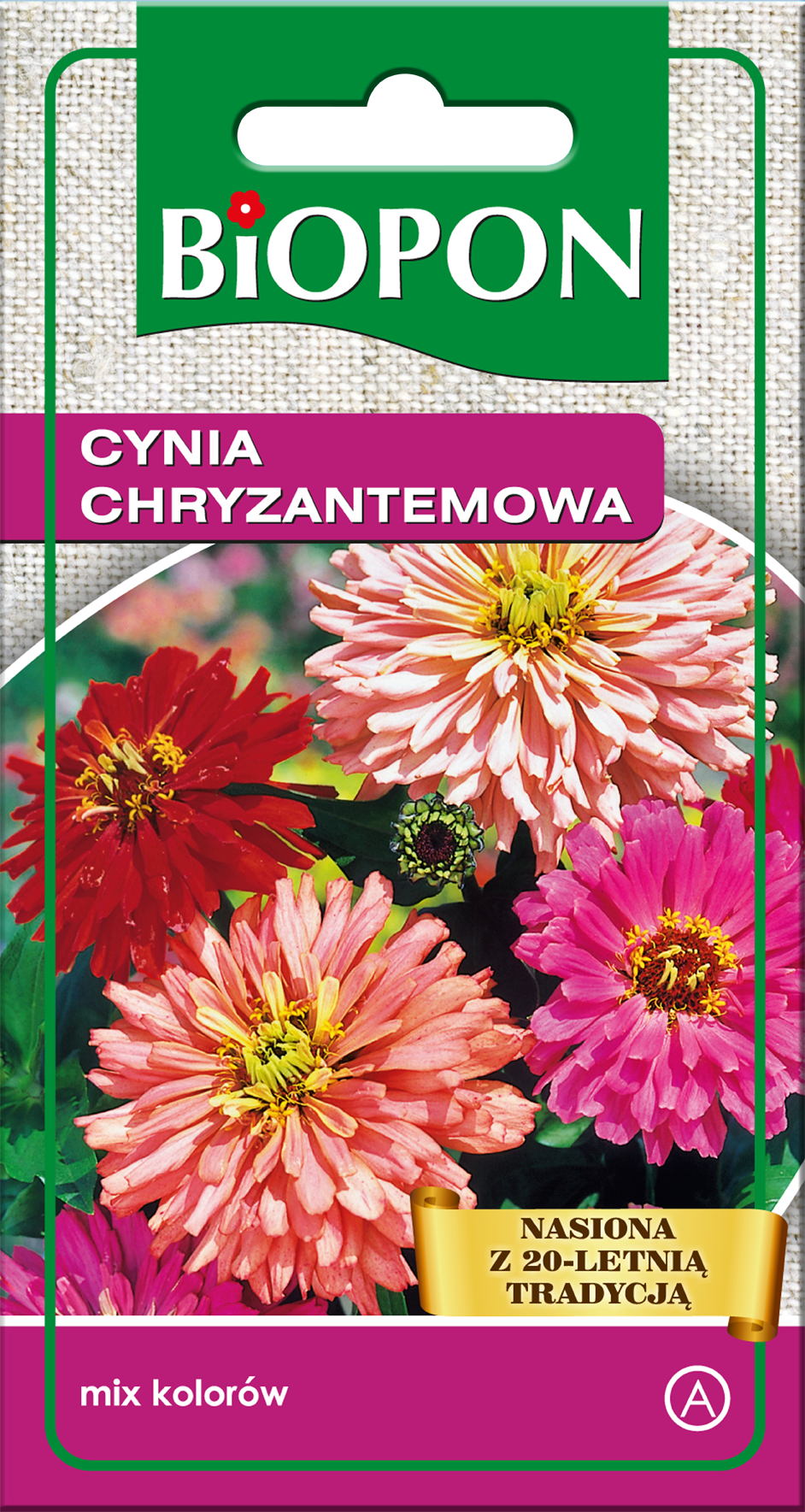 Cynia wytworna chryzantemowa mieszanka 1 g BIOPON