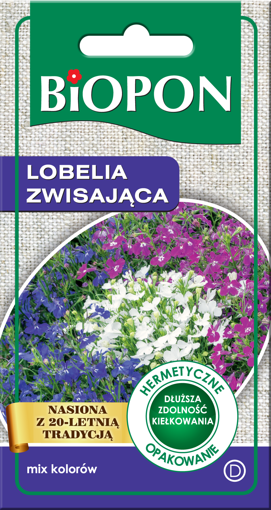 Lobelia zwisająca mieszanka 0,2 g BIOPON
