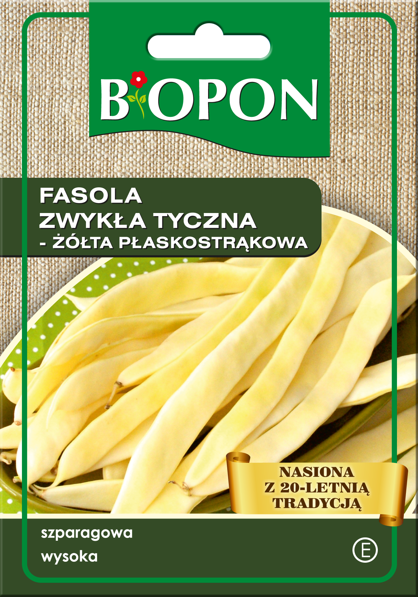 Nasiona fasola zwykła tyczna Goldmarie 10 g BIOPON