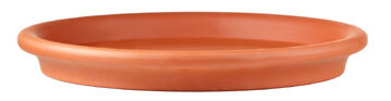 Podstawka terakota natur 17 cm impregnowana