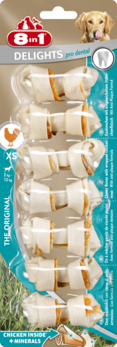 Przysmak Delights Pro Dental Bones XS 7 sztuk 8in1