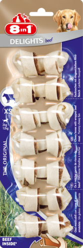 Przysmak Delights Beef Bones XS 7 sztuk 8in1