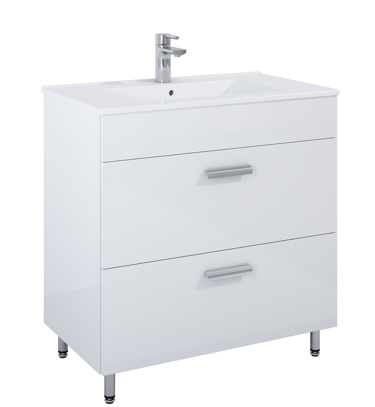 Szafka Iga 80 2S White HG NN Elita