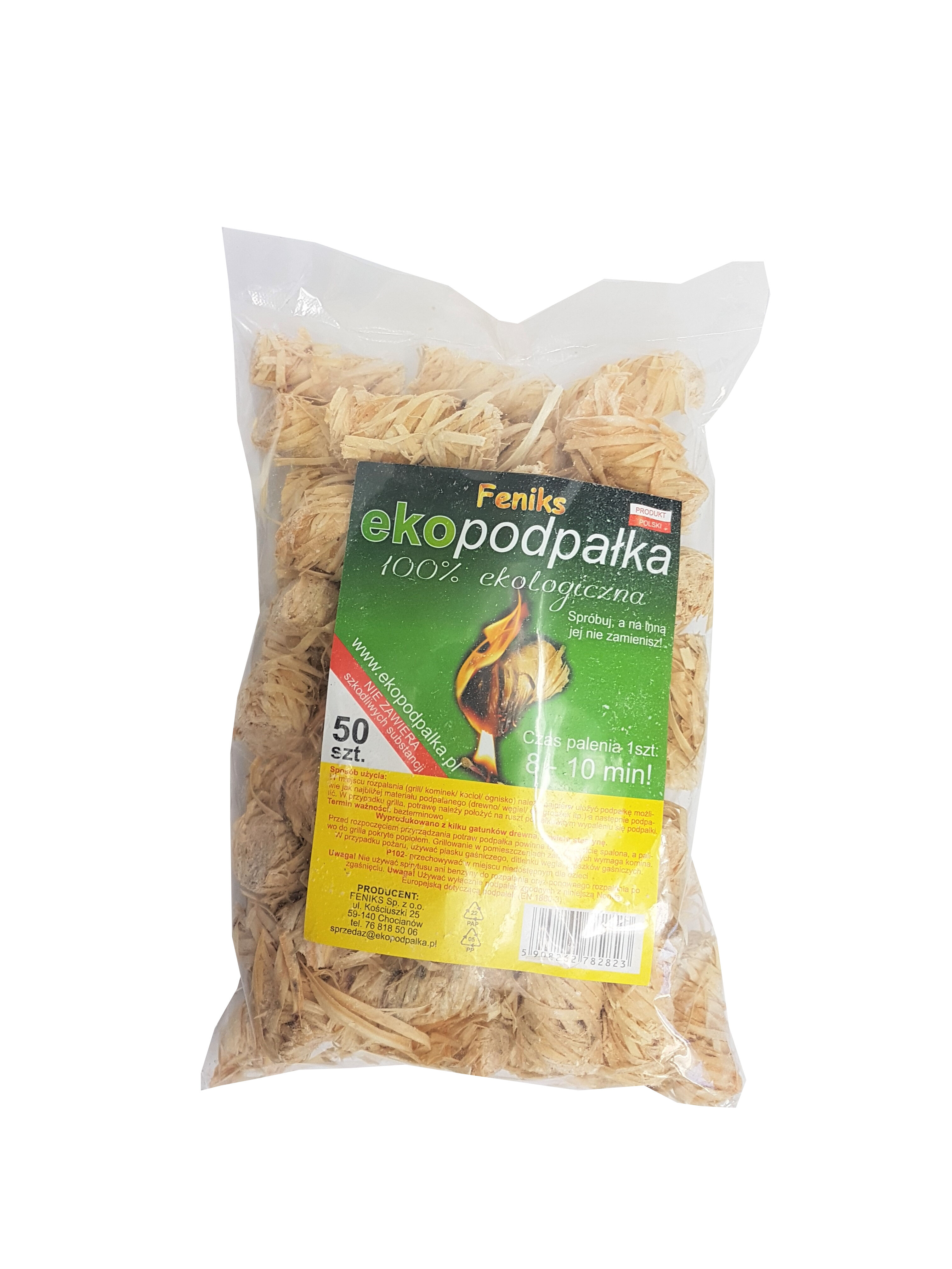 Ekopodpałka 50 sztuk - worek