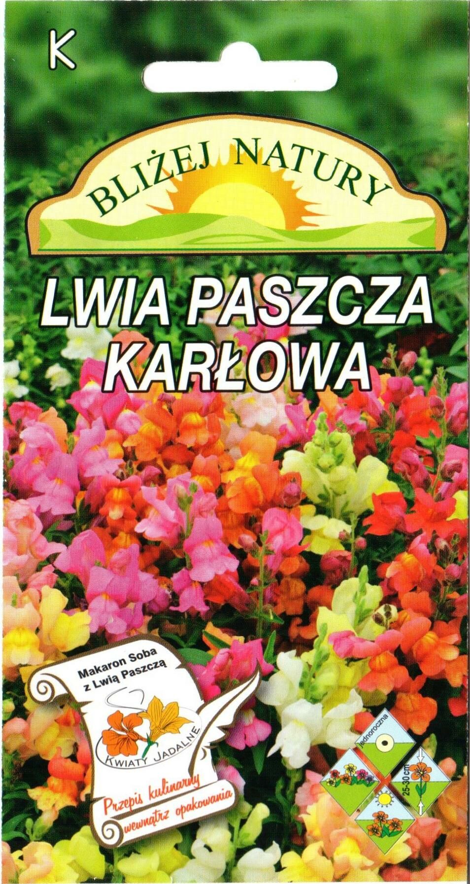 Lwia paszcza karłowa mieszanka 0,5 g POLAN miniaturka