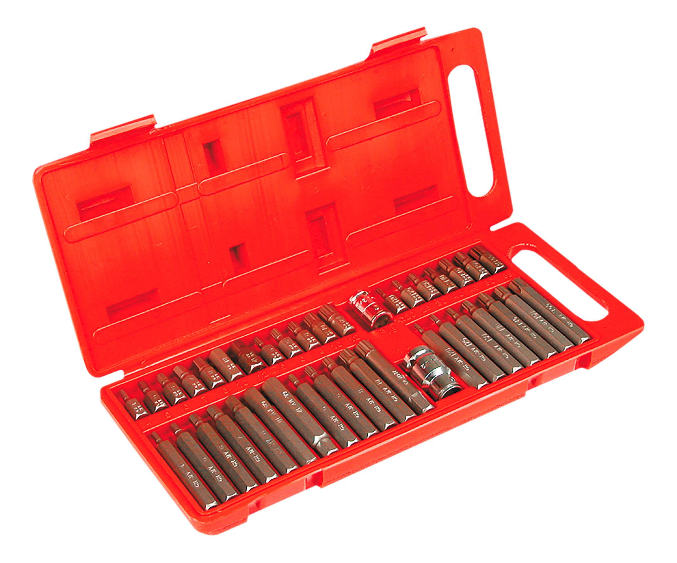 クロンシュタット sp Końcówka wkrętakowa Spline, Torx, sześciokątne, zestaw 40