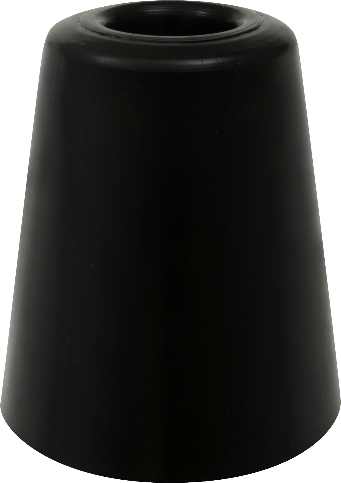 Odbojnik drzwiowy gumowy duży Ø70 wys.84 mm czarny bez kołków