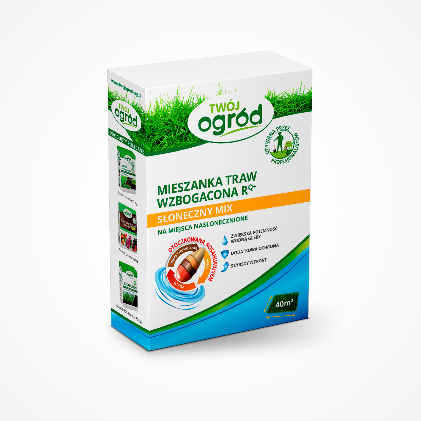 Trawa TO RQ+ Słoneczny mix na miejsca nasłonecznione 1 kg Agrosimex