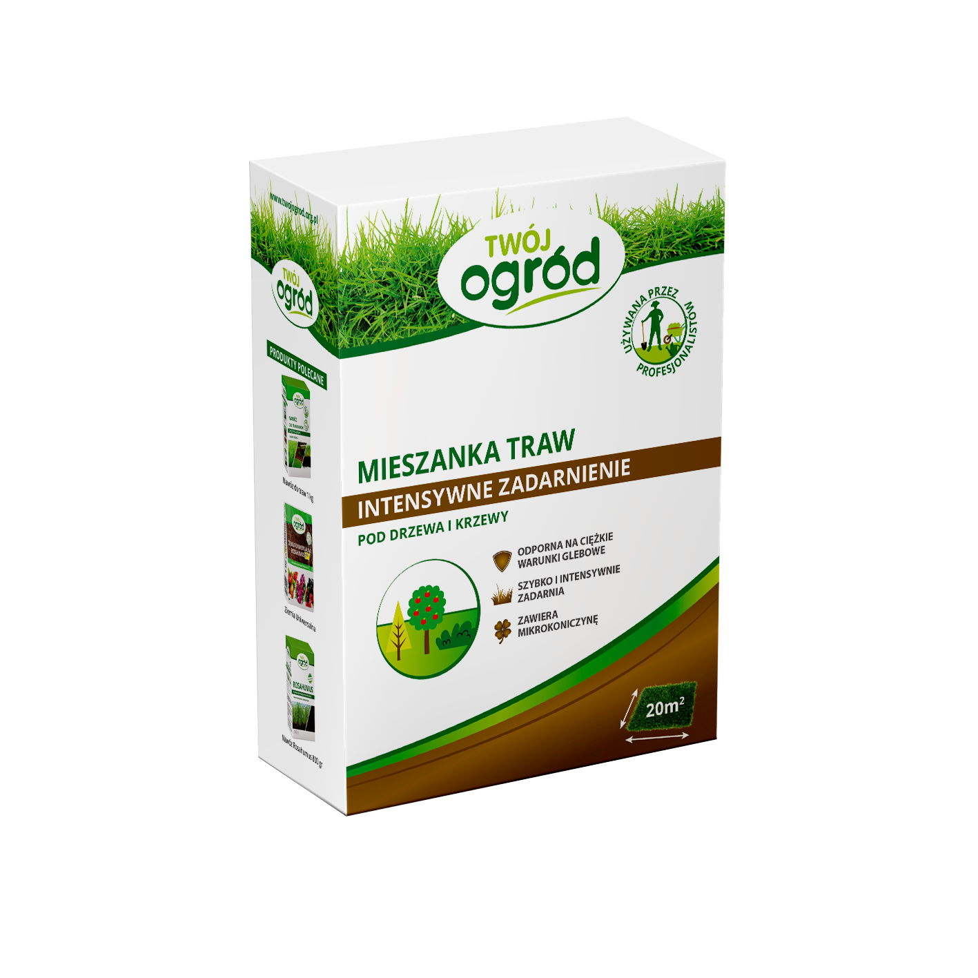 Trawa TO intensywne zadarnienie pod drzewa i krzewy 0,5 kg Agrosimex