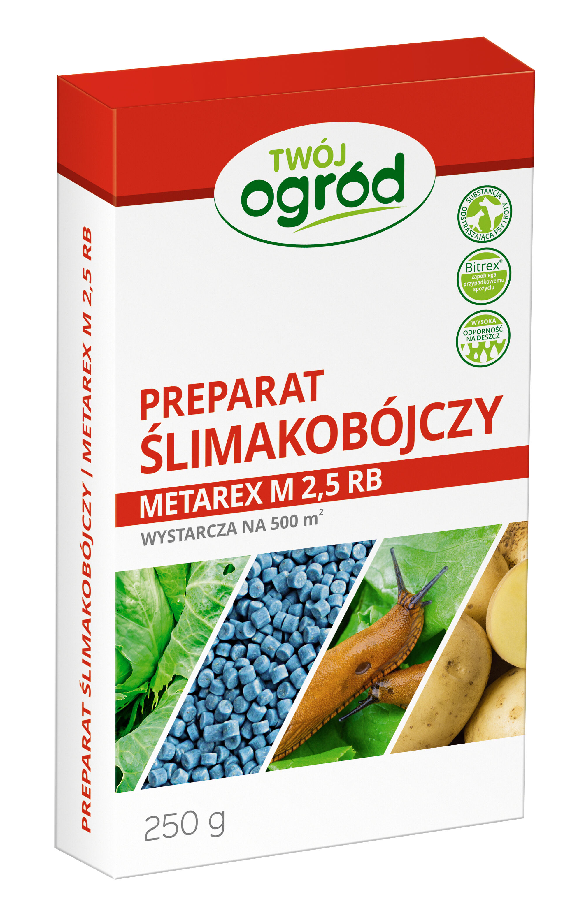 Preparat ślimakobójczy Metarex M 2,5 RB 250 g Agrosimex