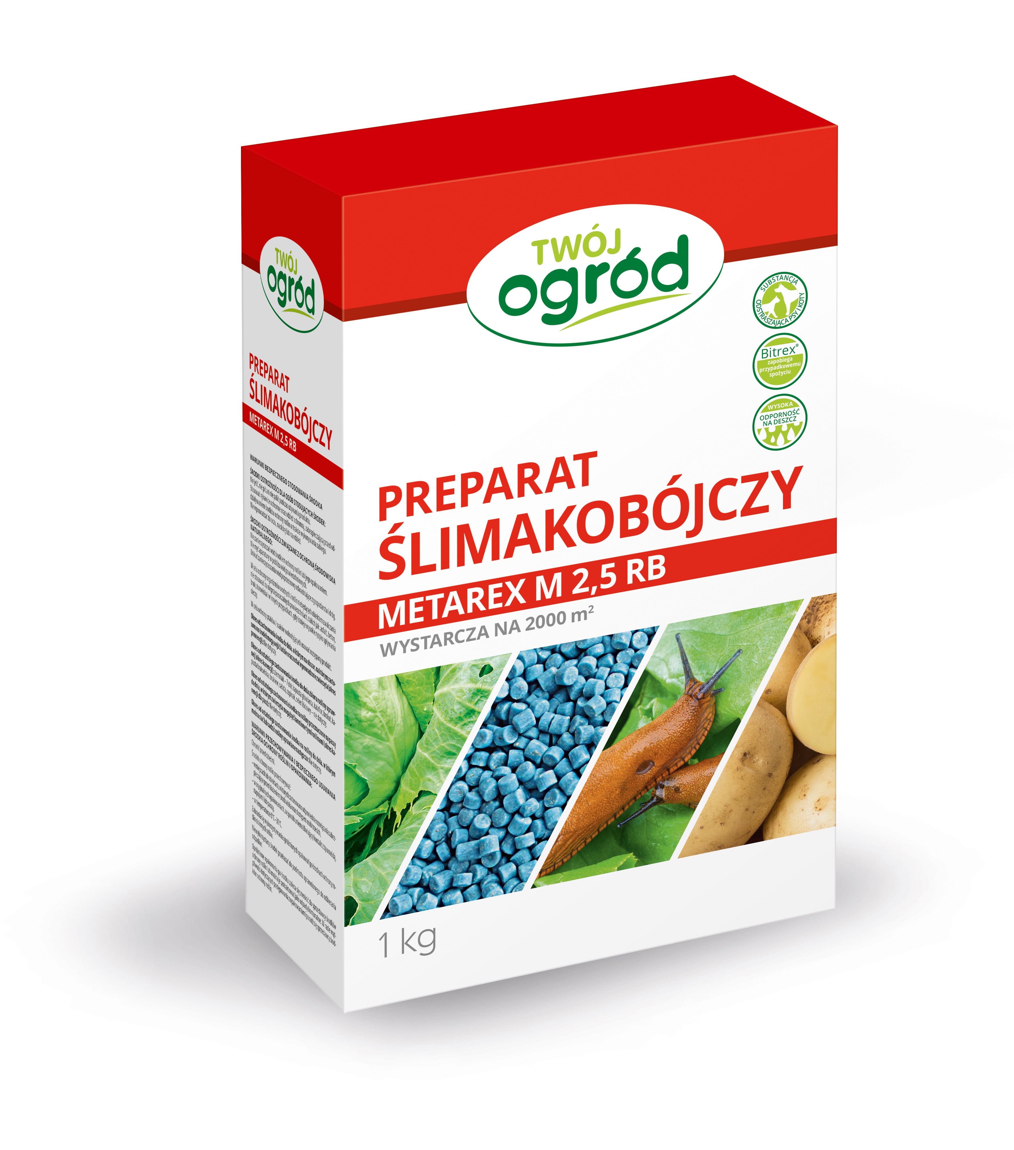 Preparat ślimakobójczy Metarex M 2,5 RB 1 kg Agrosimex