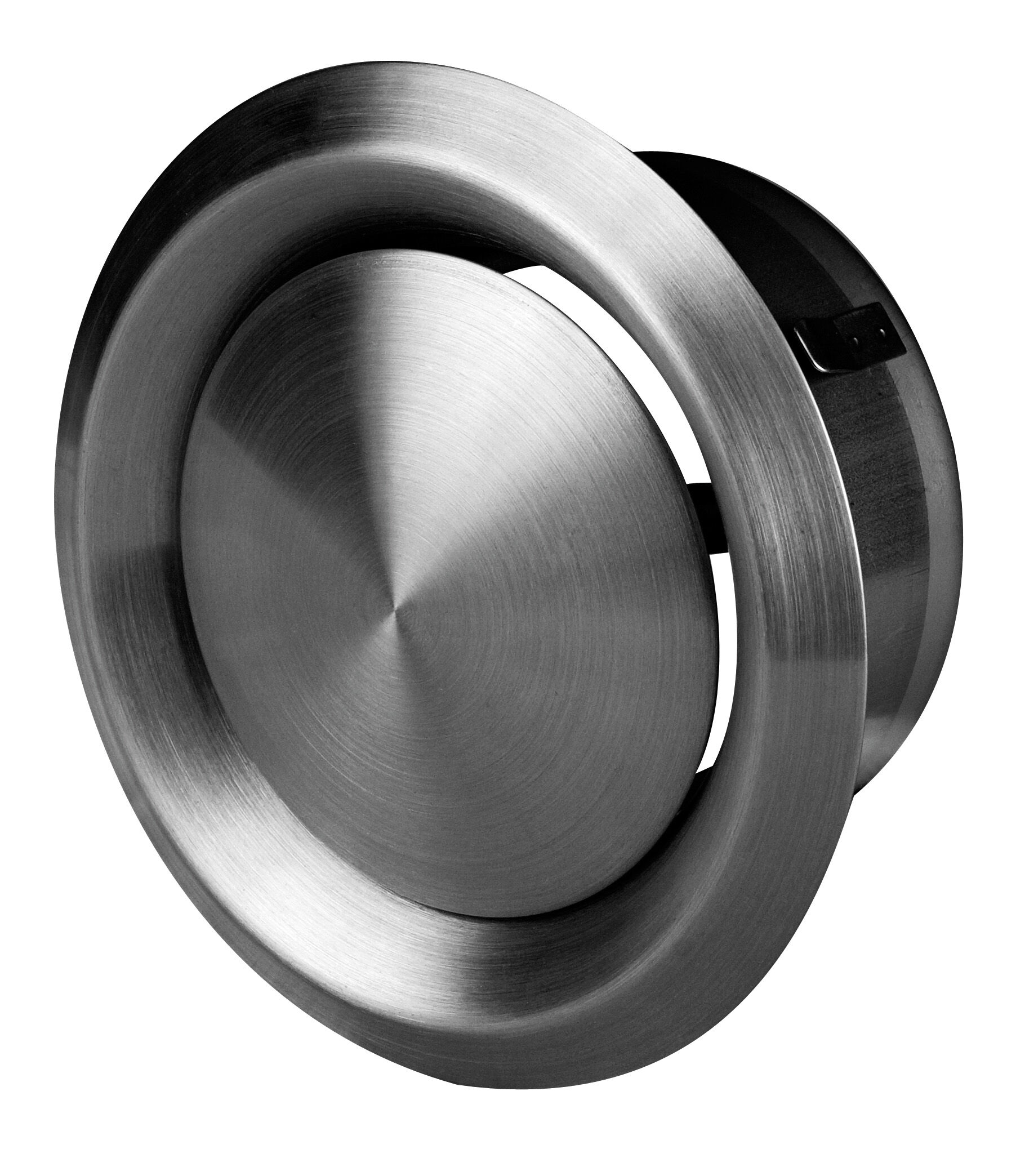 Anemostat metalowy nierdzewny Ø150