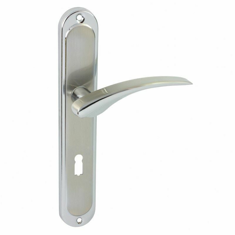 Klamka CAPRI M6/M9 BB72 chrom lakierowany/nikiel lakierowany