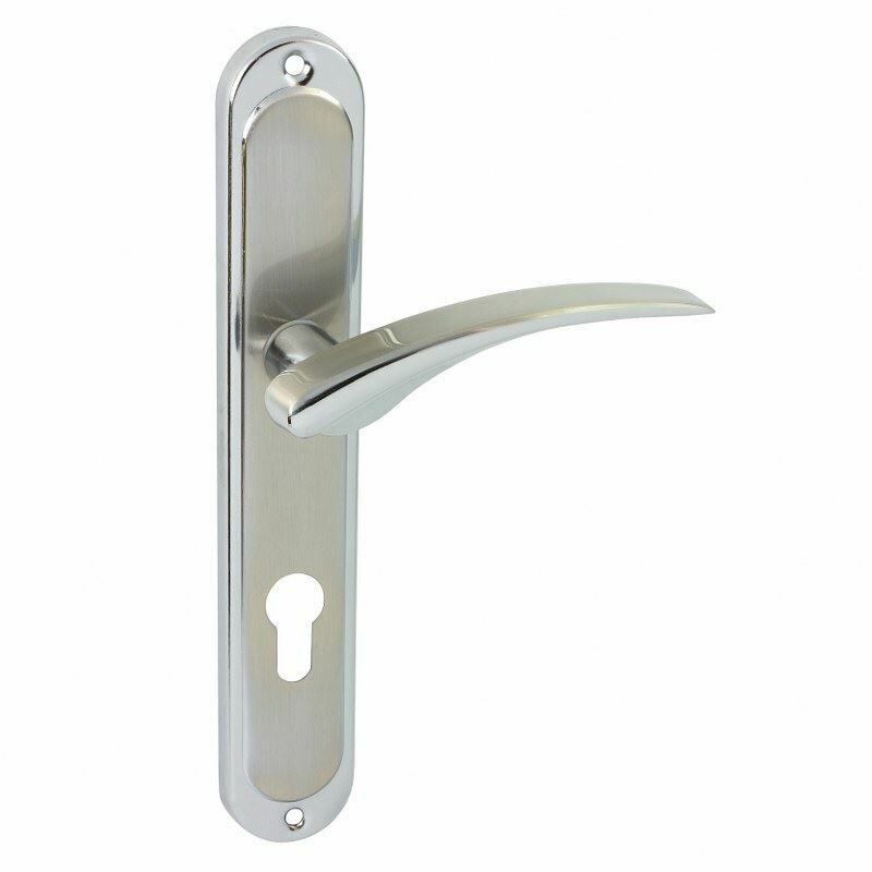 Klamka CAPRI M6/M9 PZ72 chrom lakierowany/nikiel lakierowany