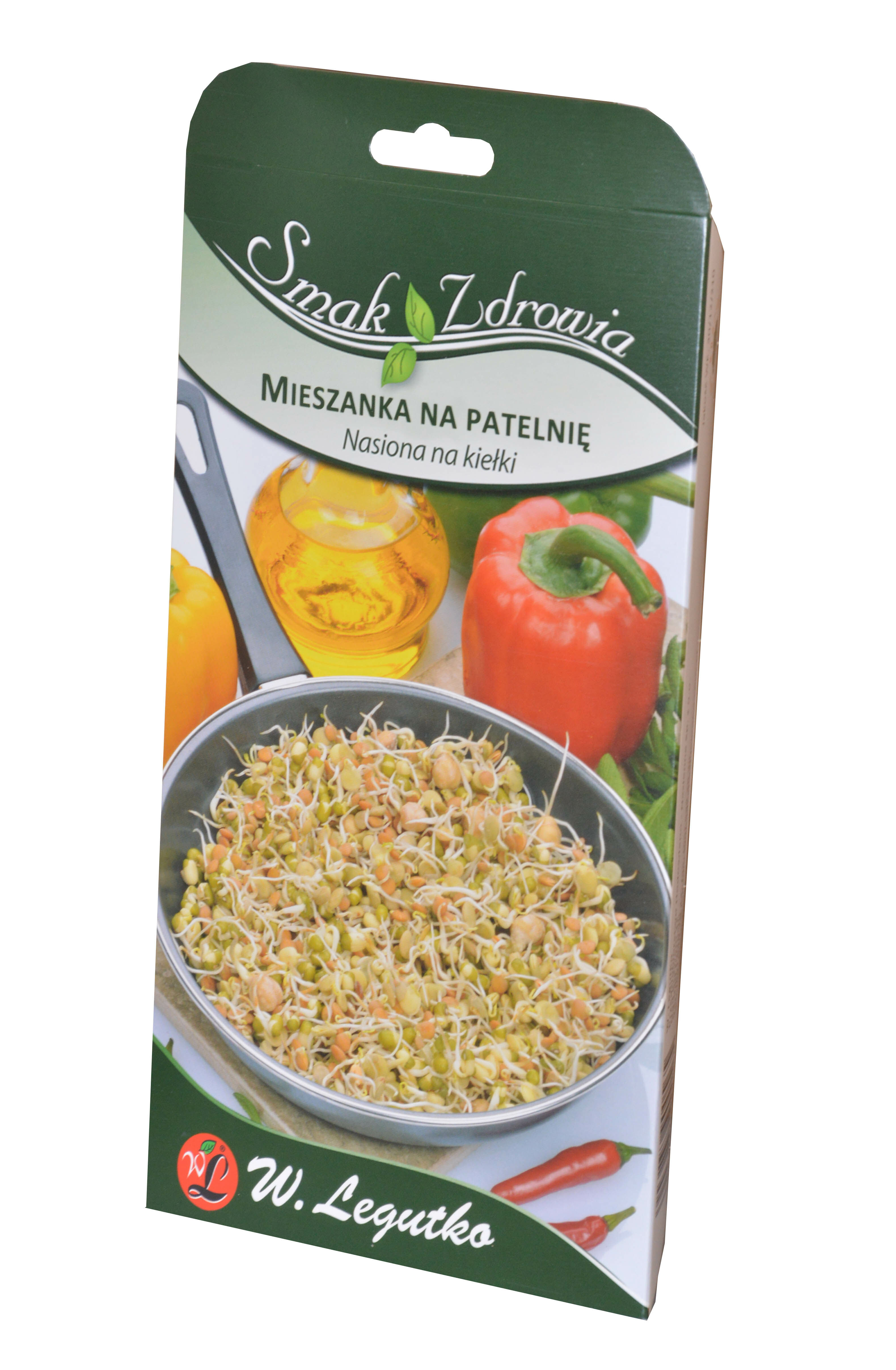 Kiełkownica + mieszanka na patelnię 30 g Smak Zdrowia W.Legutko