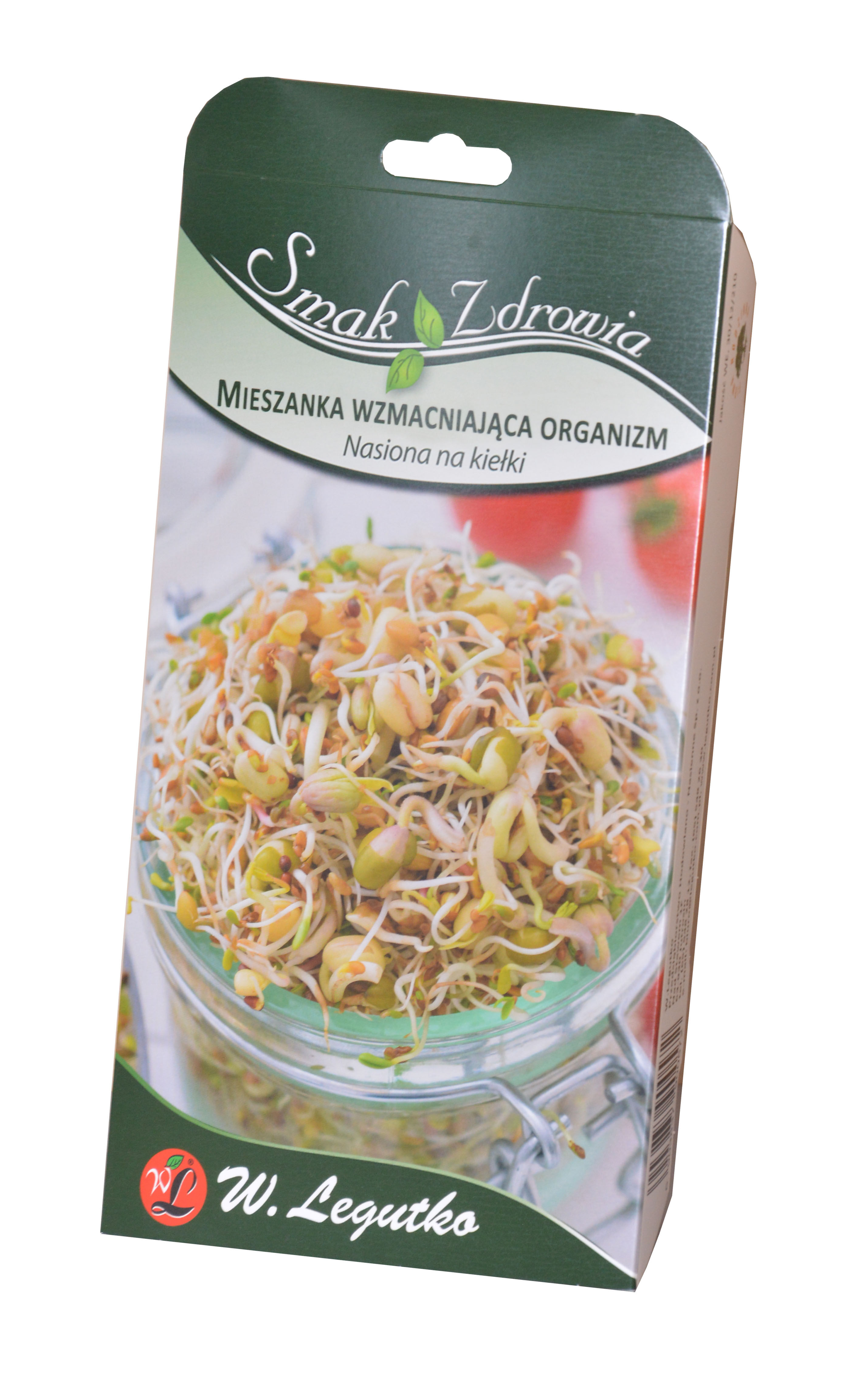 Kiełkownica + mieszanka wzmacniająca 30 g Smak Zdrowia W.Legutko