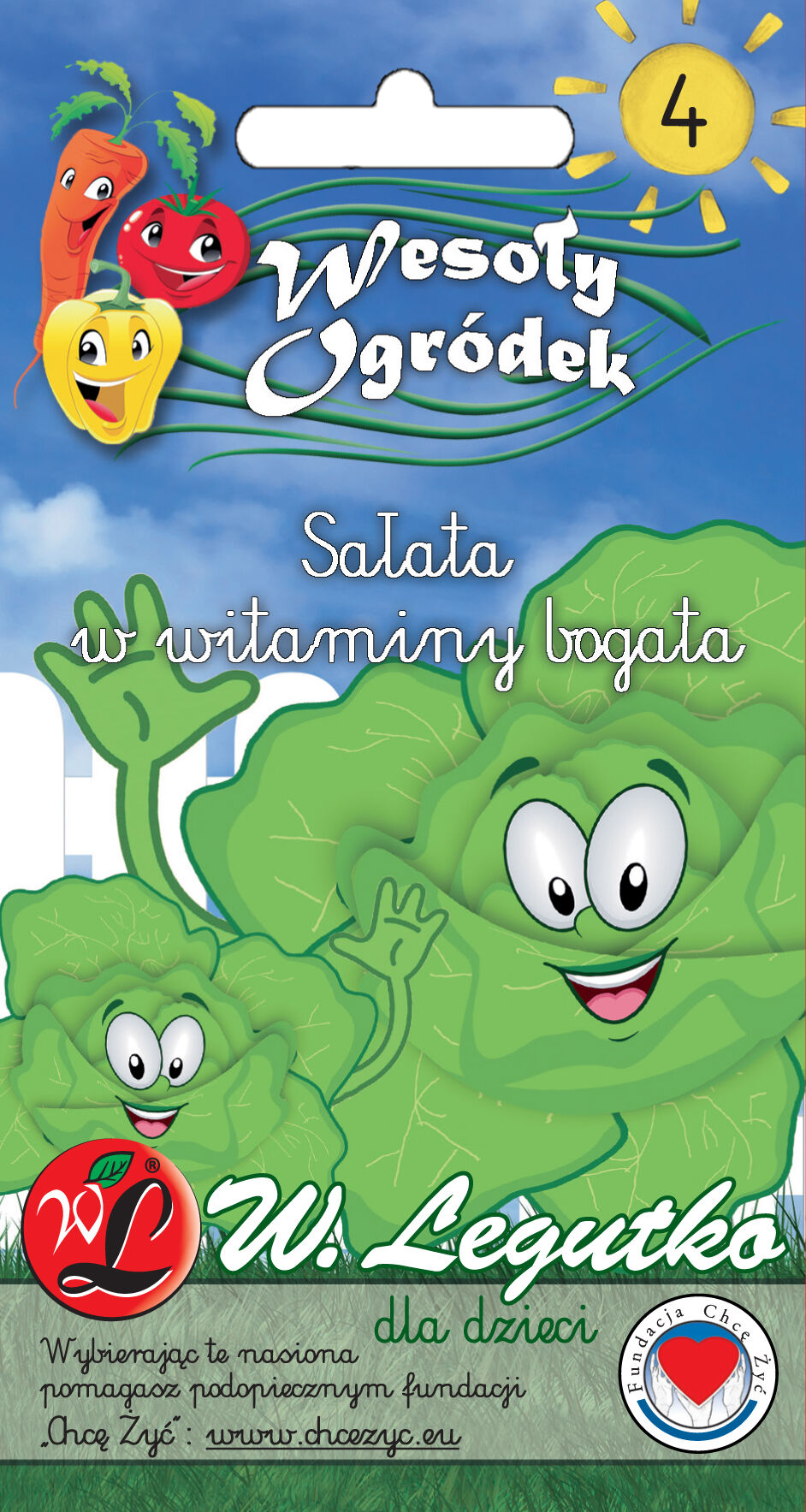 Sałata głowiasta masłowa May King (Królowa Majowych) - Sałata w witaminy bogata W.Legutko