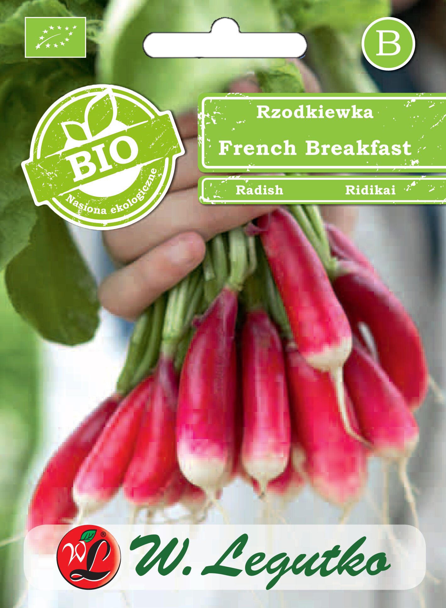 Rzodkiewka French Breakfast 3 BIO W.Legutko