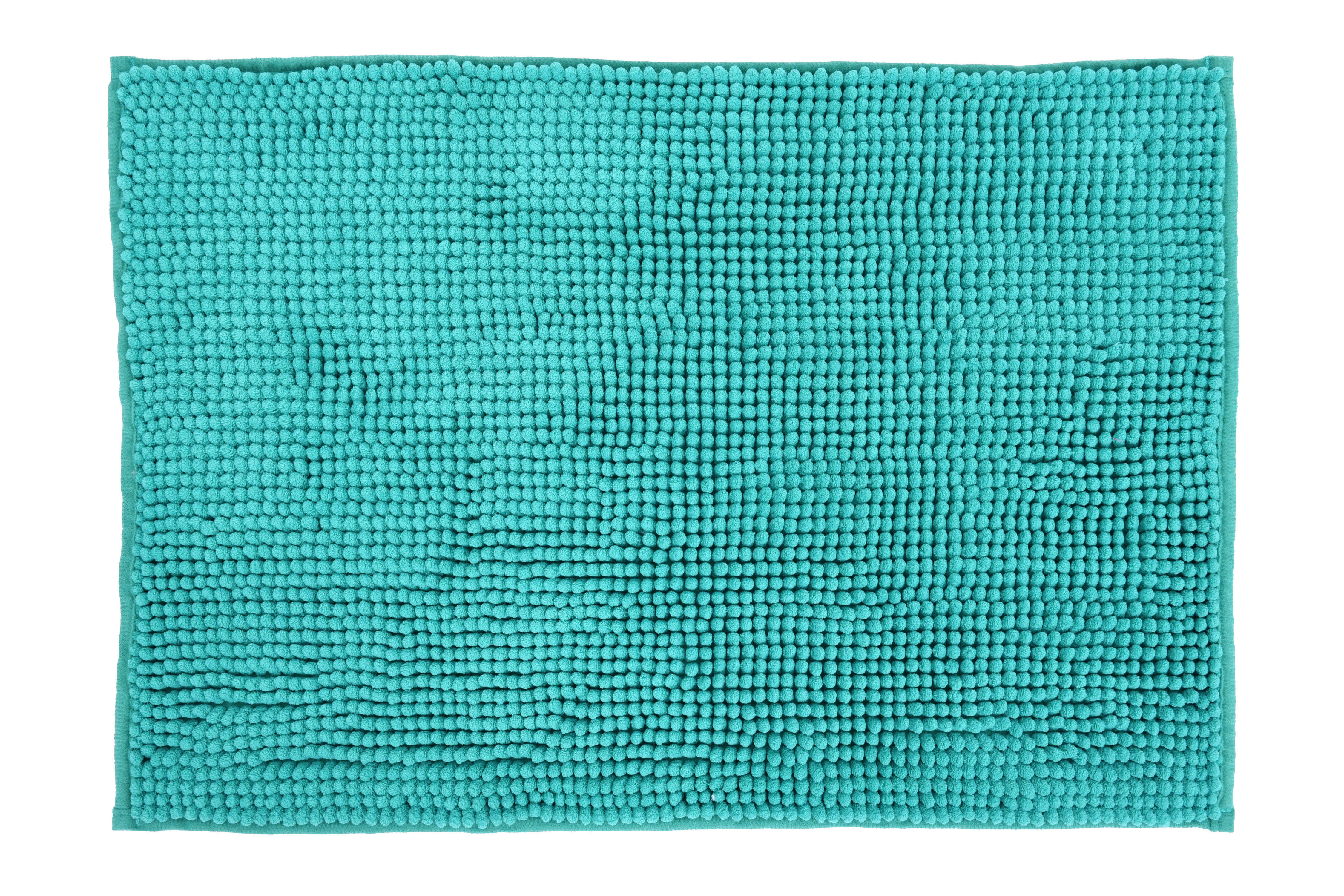 Dywanik chenille basic 60 x 40 cm turkus