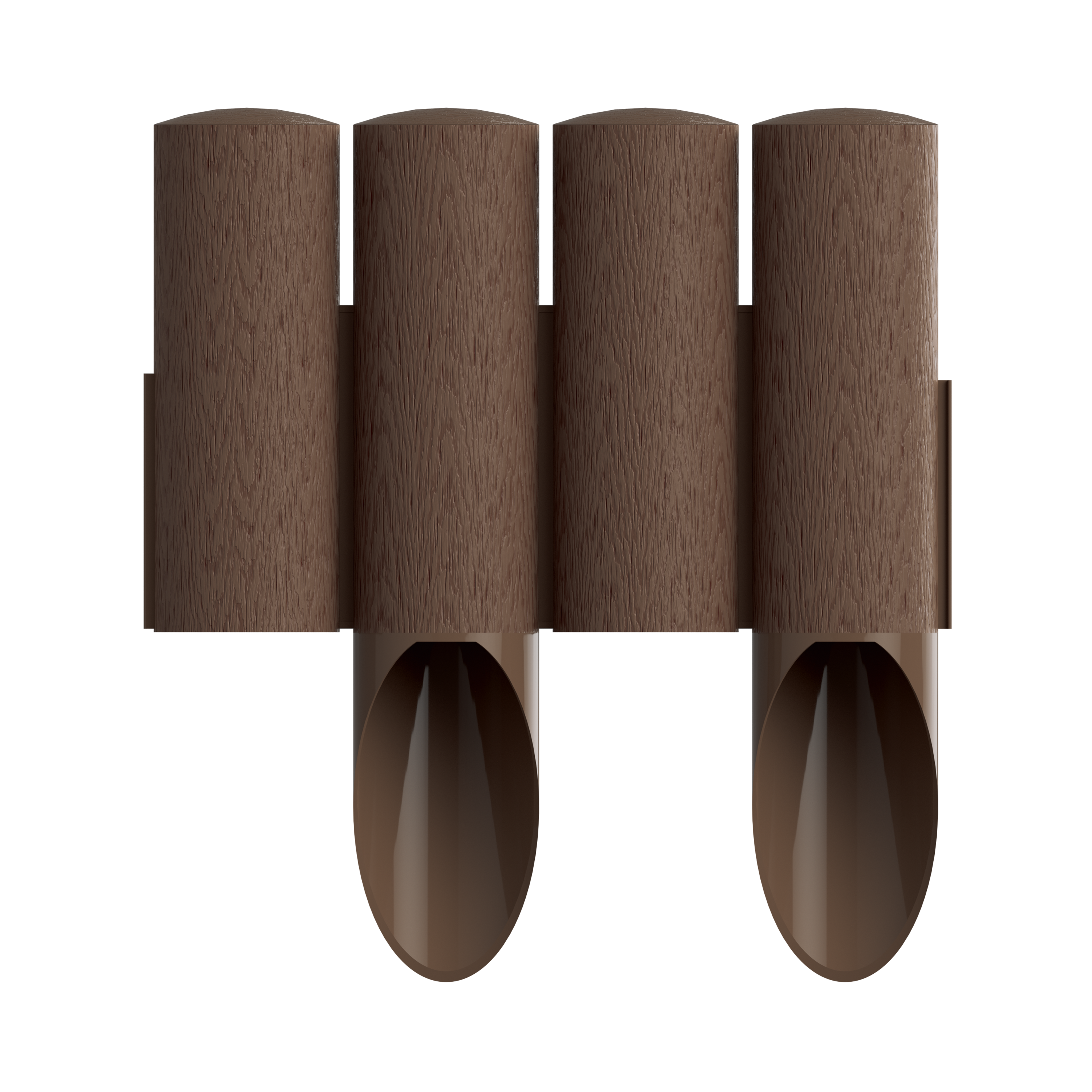 Palisada ogrodowa STANDARD 14,5 cm x 0,23 m brązowa Cellfast