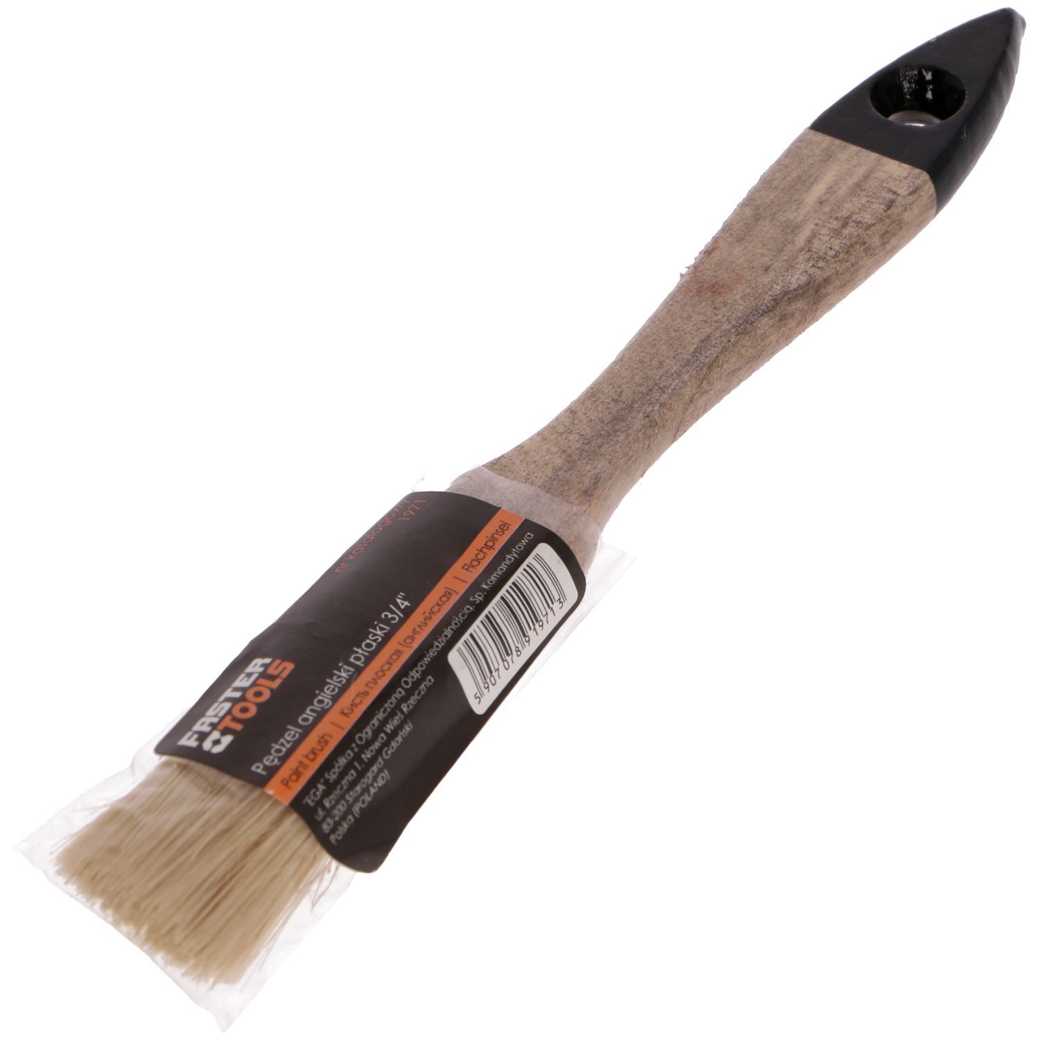 Pędzel angielski płaski 3/4" FASTER TOOLS miniaturka
