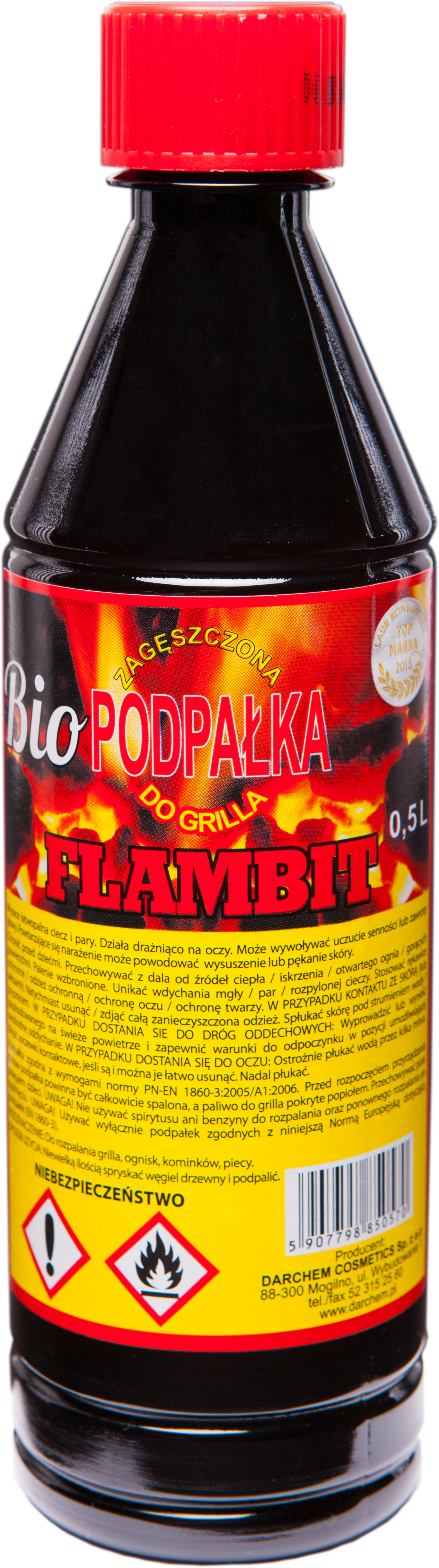Podpałka do grilla zagęszczona 0,5 l