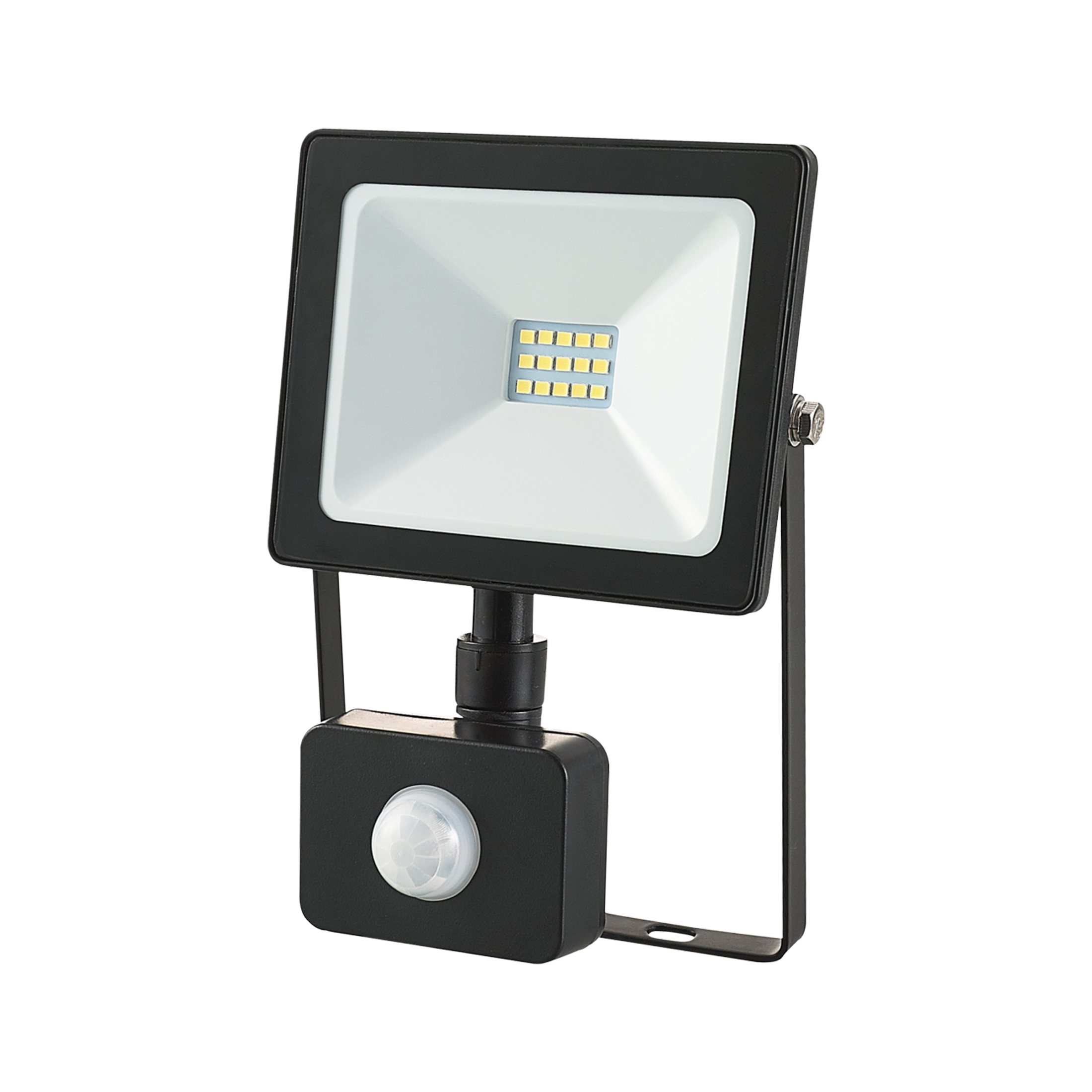 Naświetlacz LED halogen domo 10 W czujnik PIR zimna biel CW II