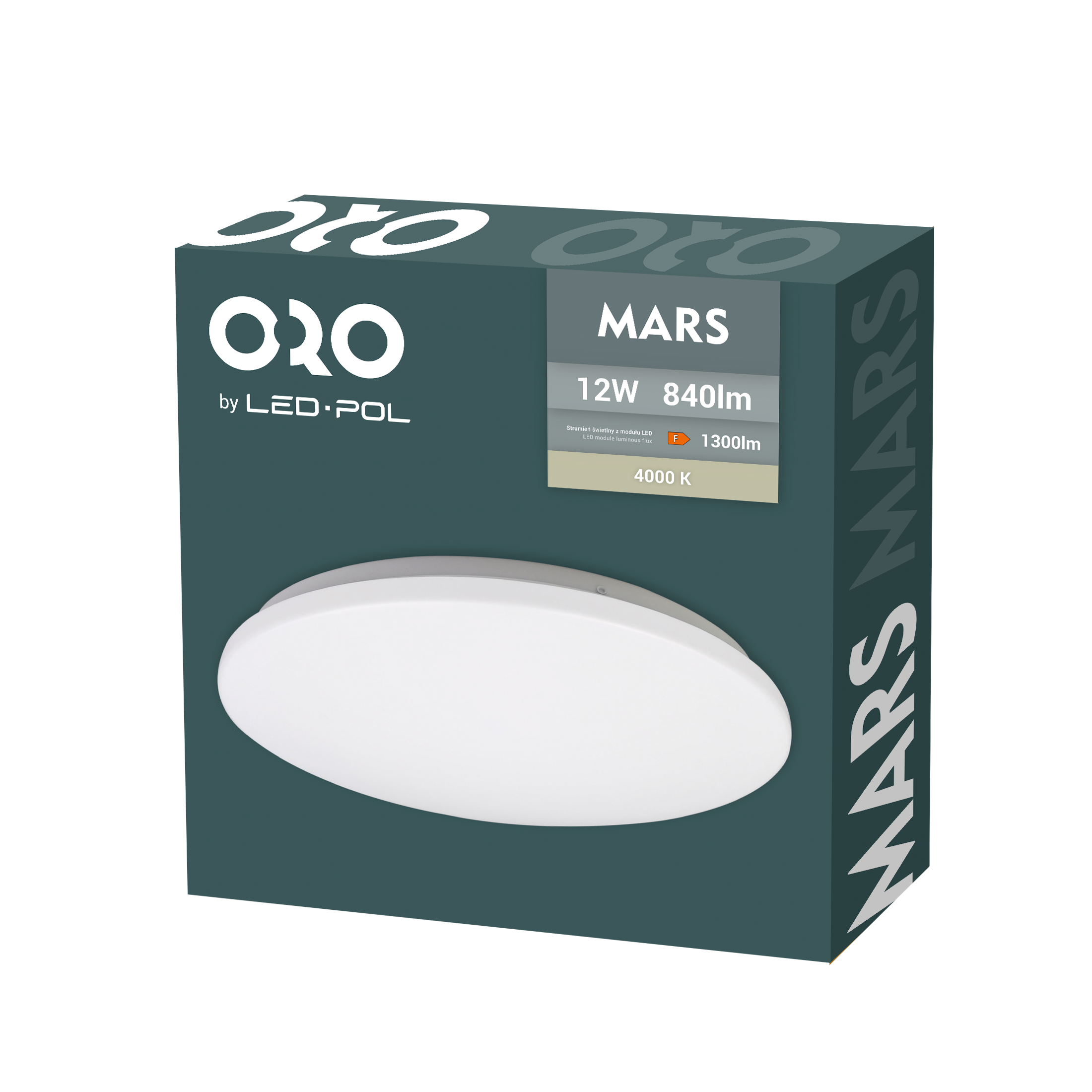 Plafon ORO-MARS-12W-DW