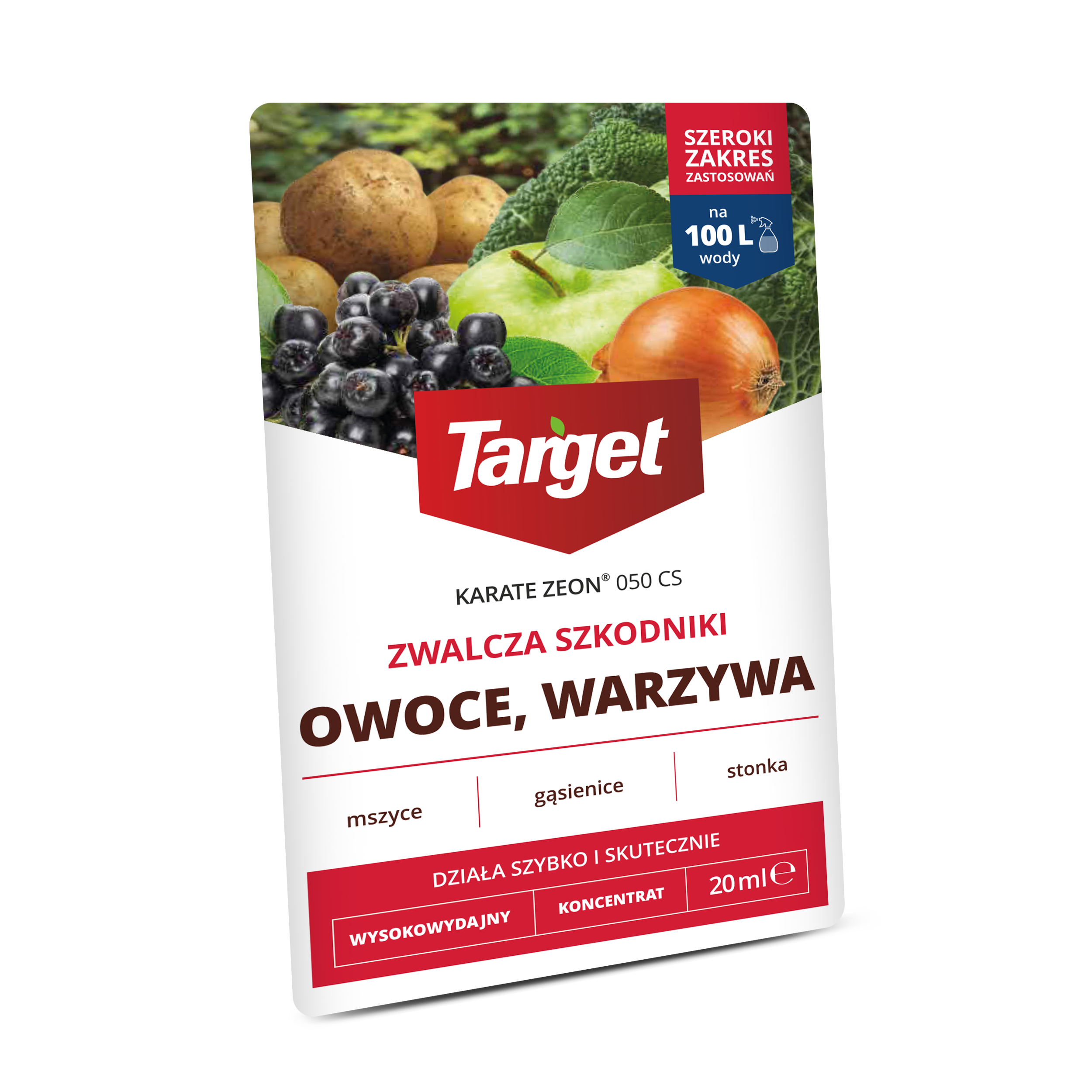 Środek szkodnikobójczy KARATE ZEON 050CS - owoce, warzywa 20 ml