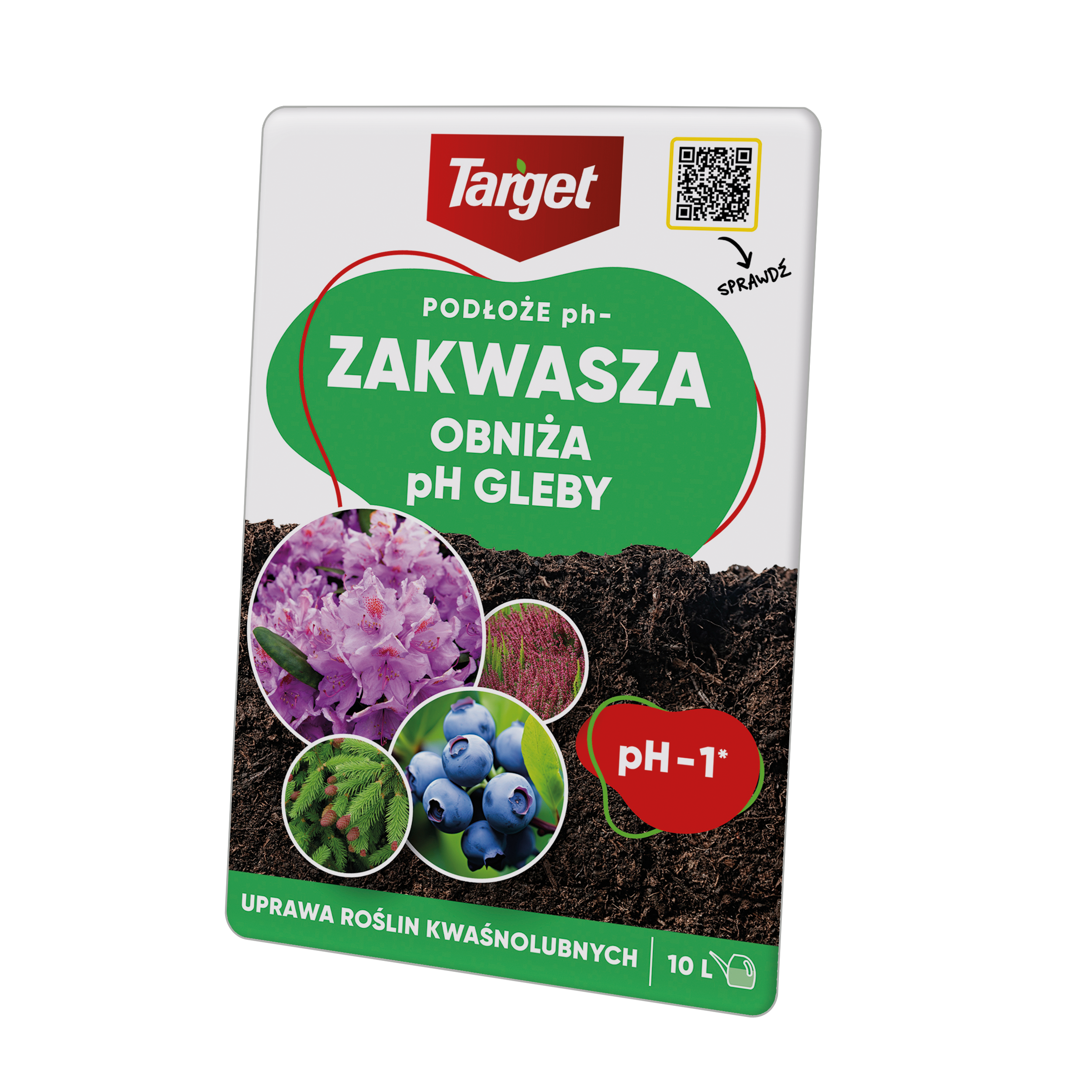 Preparat do zakwaszania gleby Podłoże pH- obniża odczyn ziemi o 1 stopień 100 ml