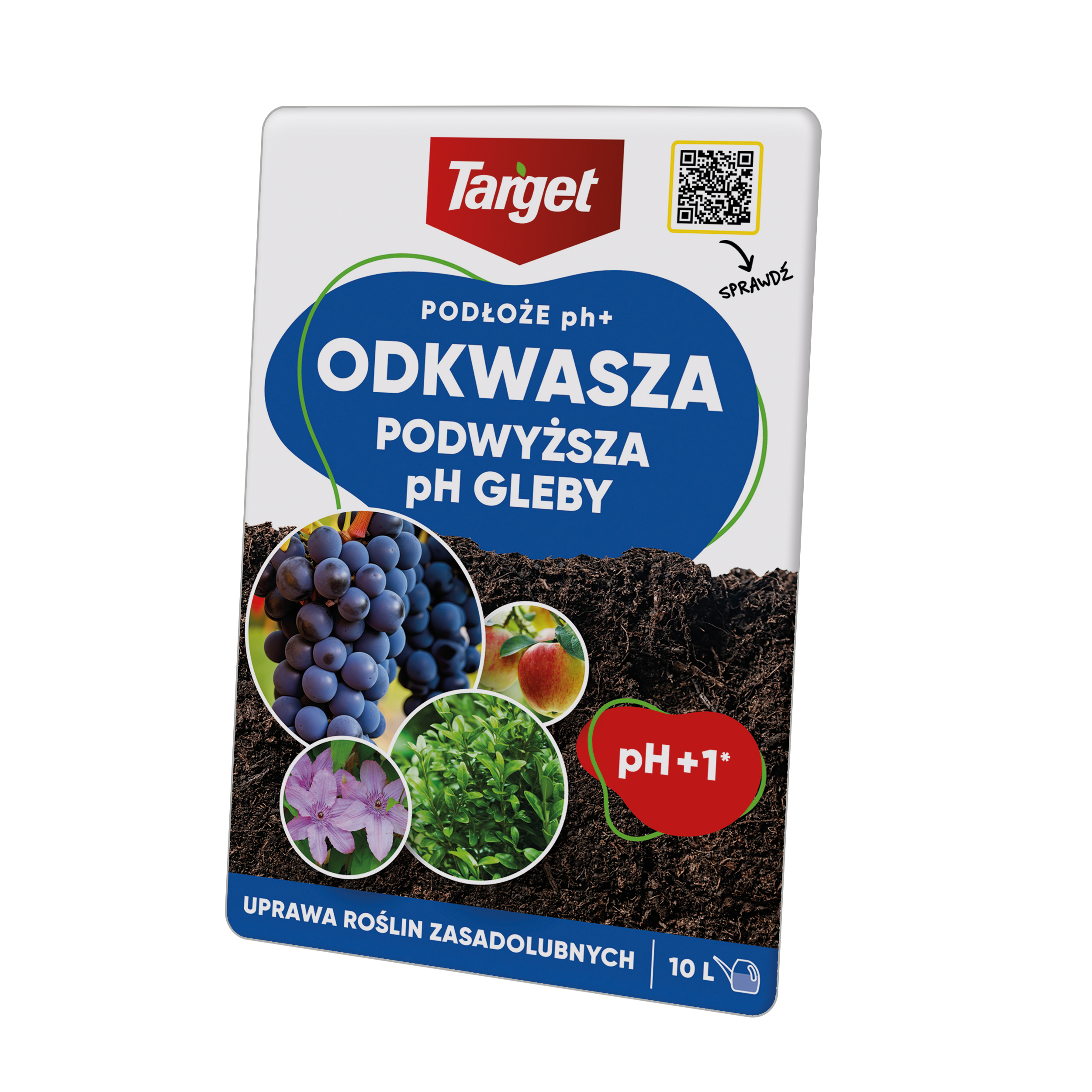 Preparat do odkwaszania gleby podłoże pH+ podwyższa odczyn ziemi o 1 stopień 100 ml