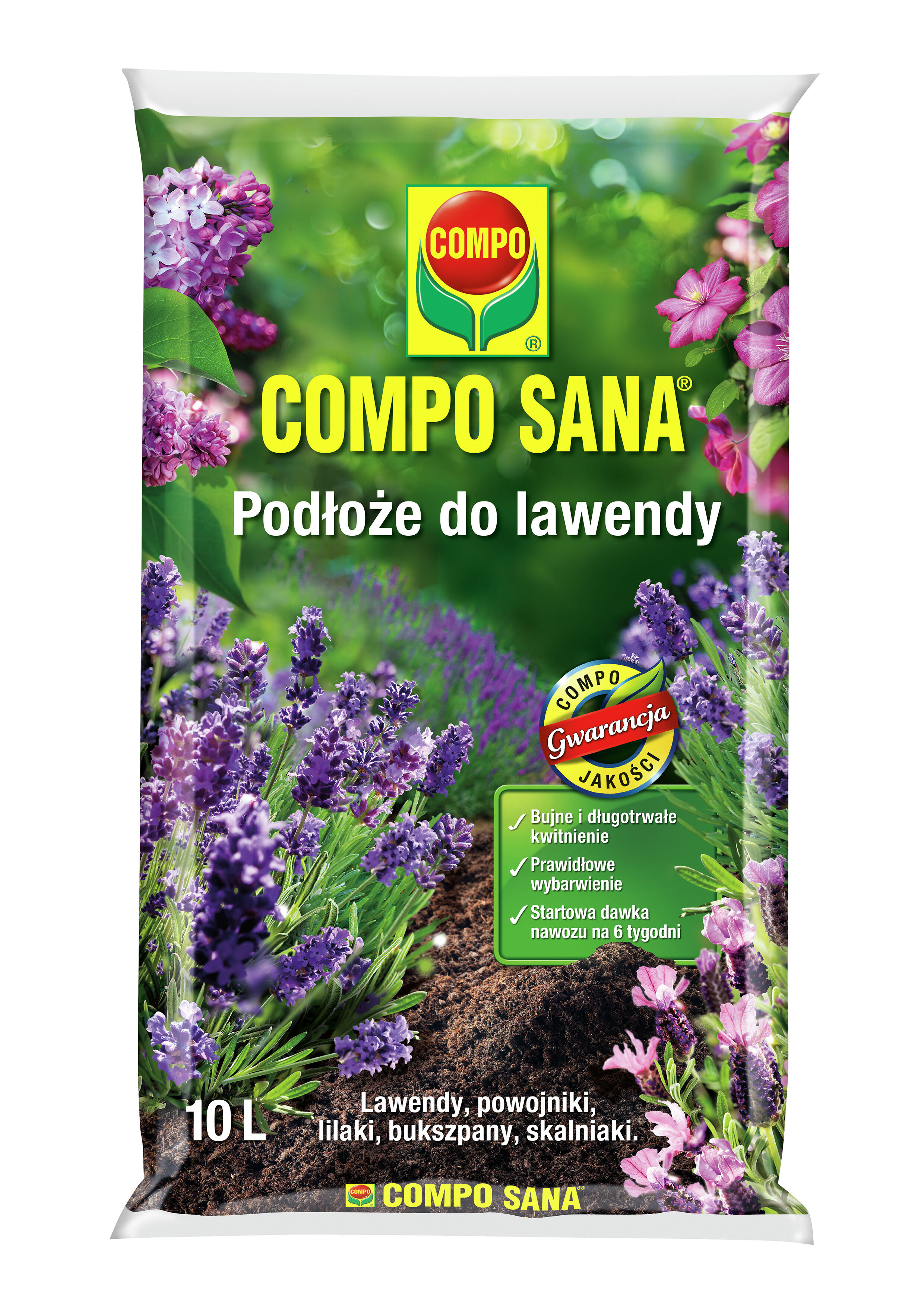 Podłoże do lawendy 10 l COMPO SANA miniaturka