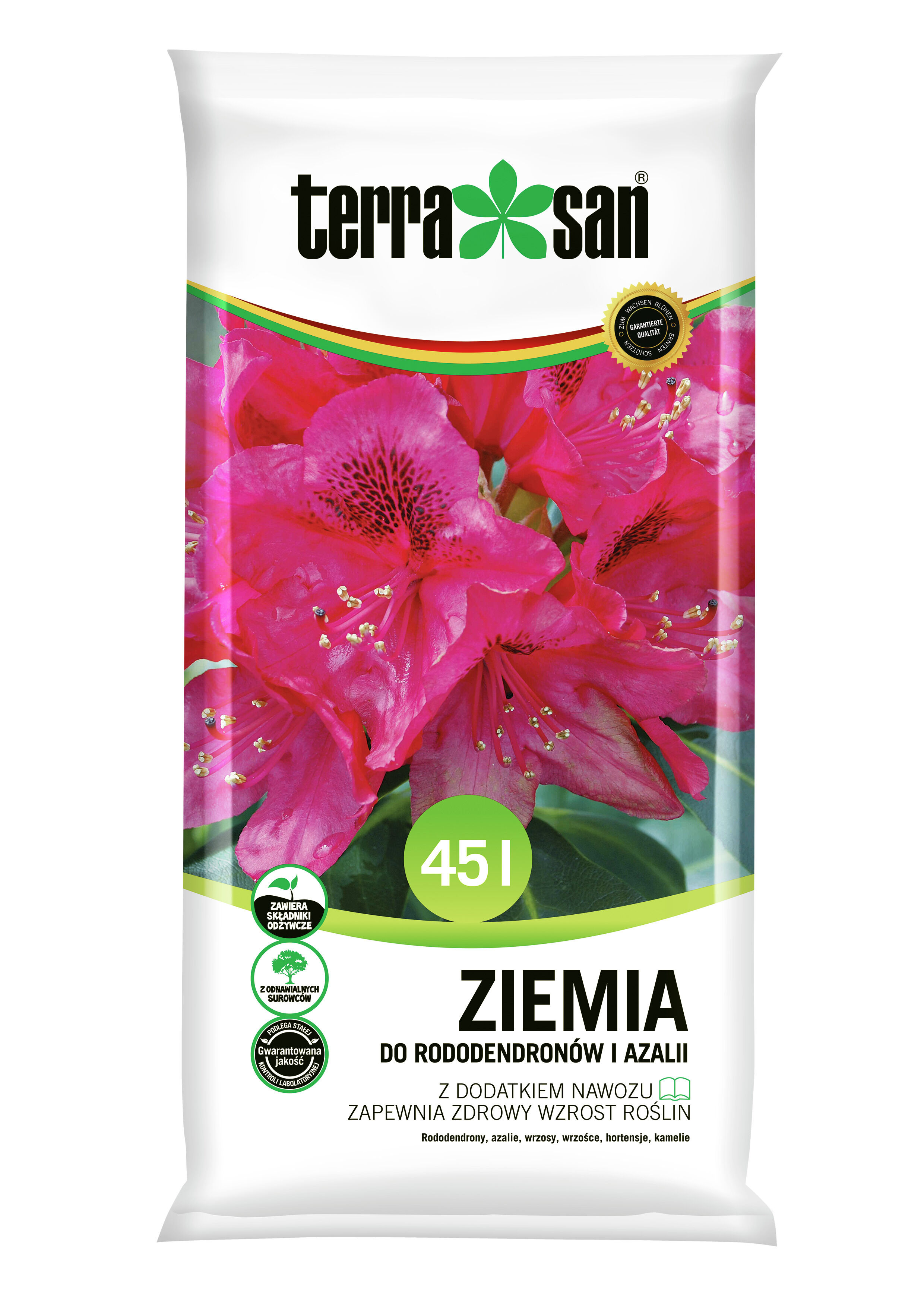 terrasan ziemia do azalii i rododendronów 45 l