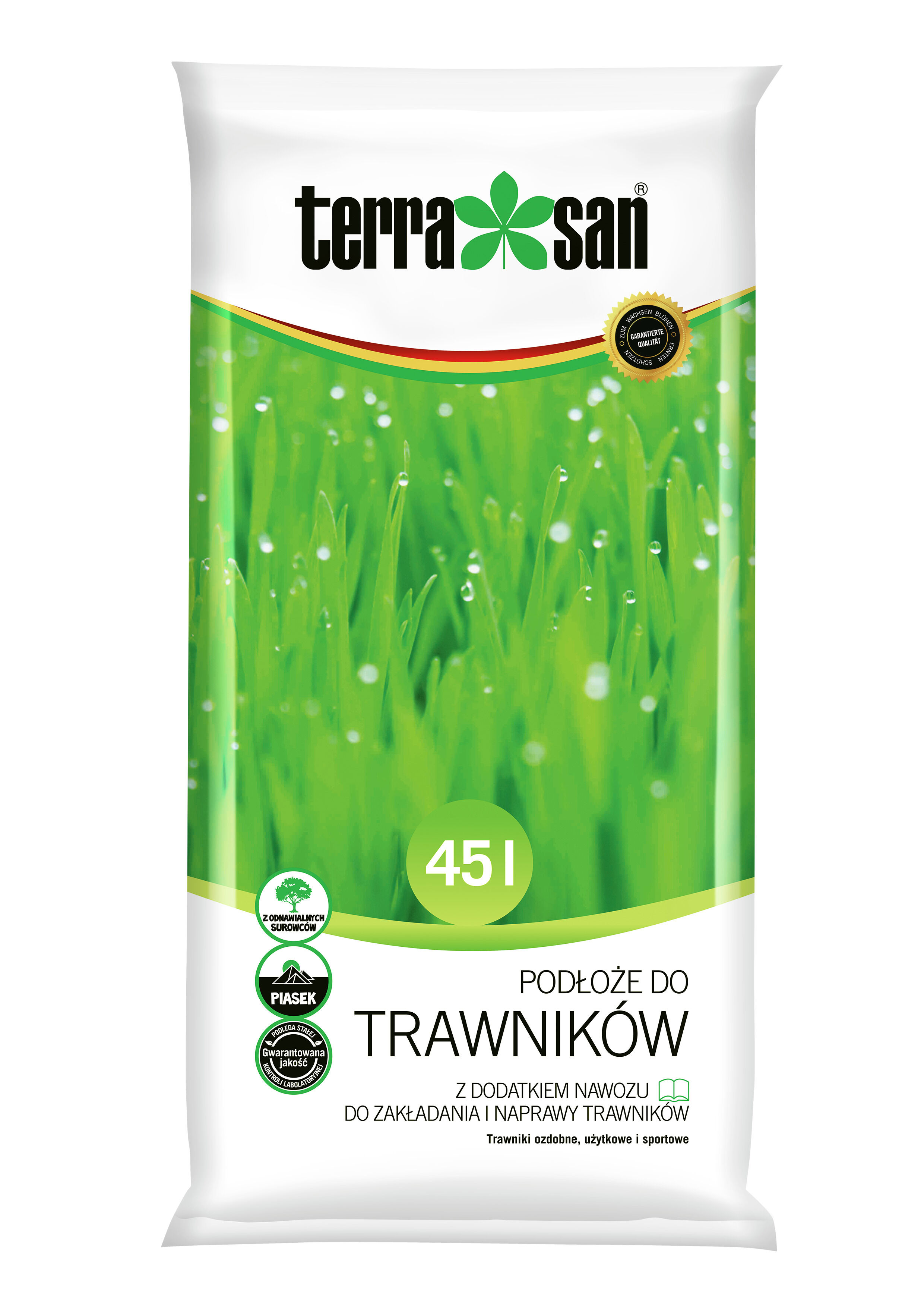 terrasan ziemia do trawników 45 l