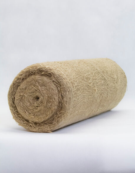 Tkanina jutowa naturalna 105 g 70 x 70 cm formatka 50 szt.