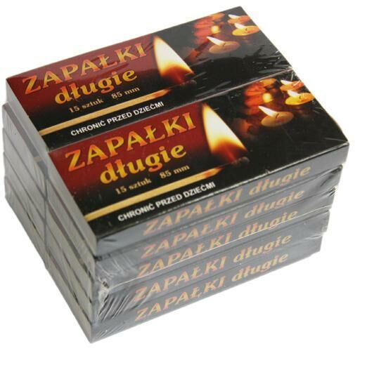 Zapałki zniczowe długie miniaturka