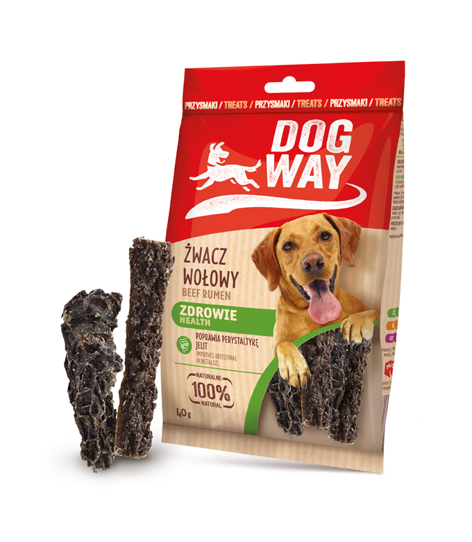 Żwacz wołowy 40 g Dogway