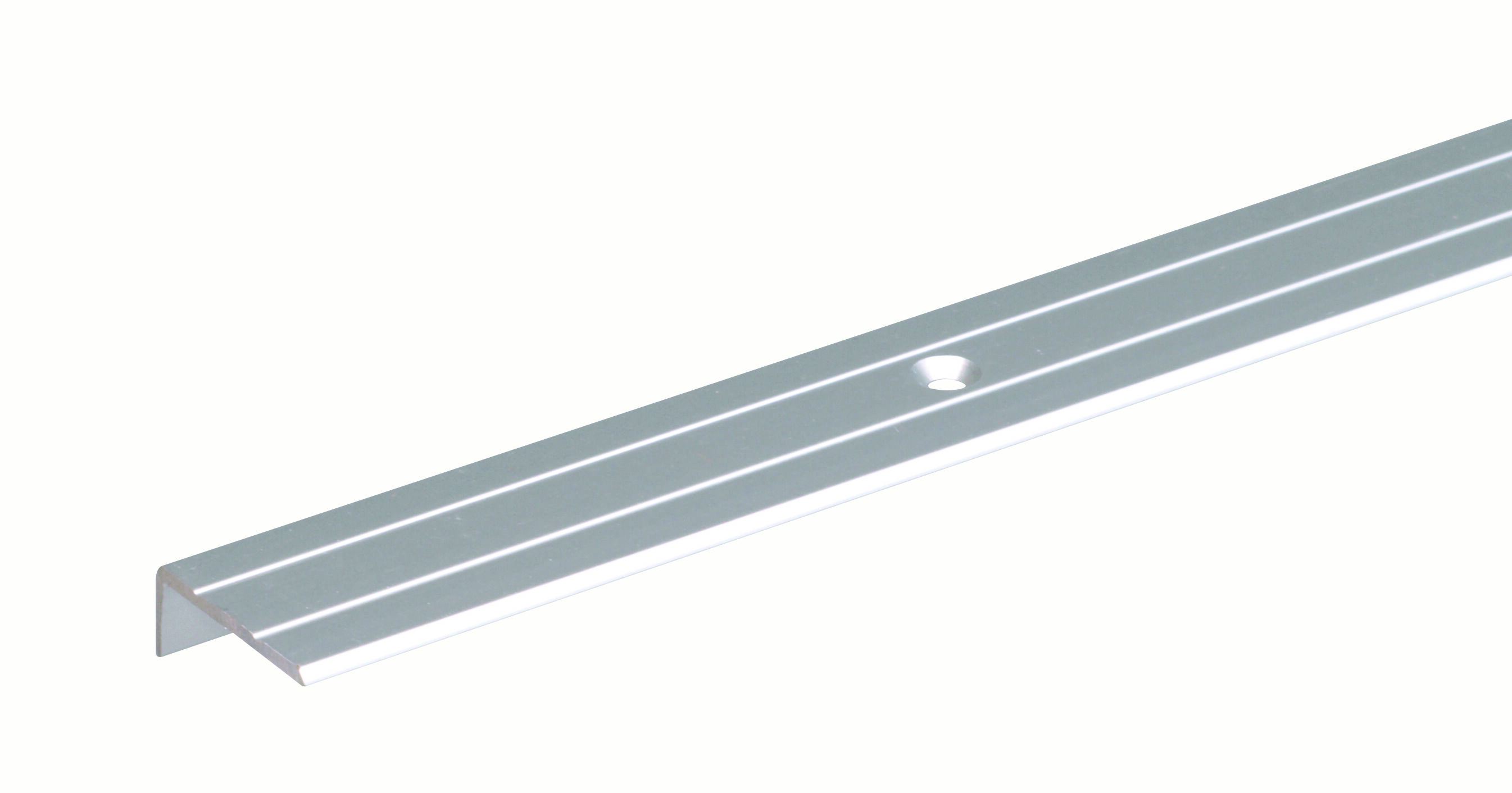 Listwa schodowa ALU srebrna 1000 x 24,5 x 20