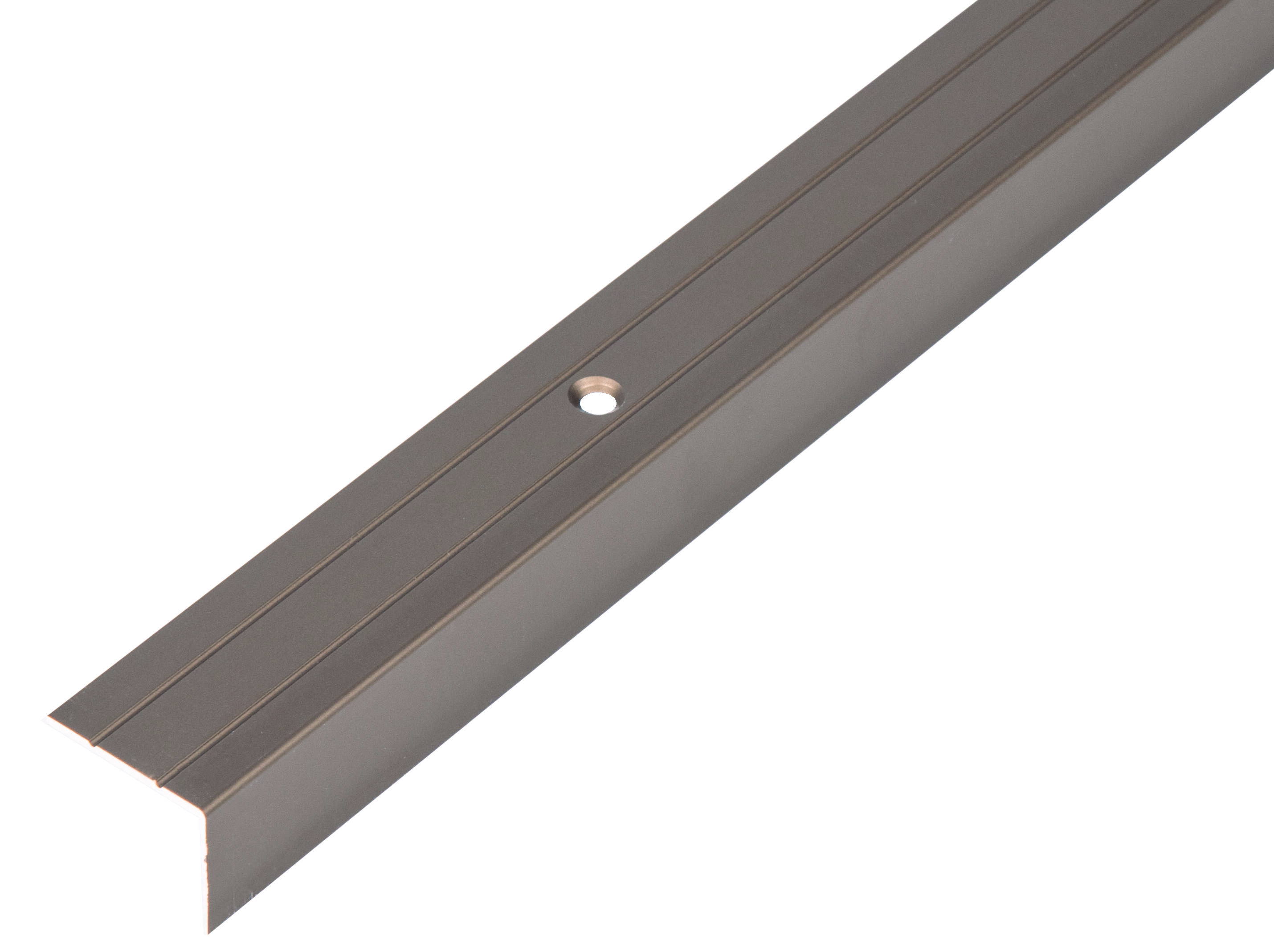 Listwa schodowa ALU brązowa 1000 x 24,5 x 20