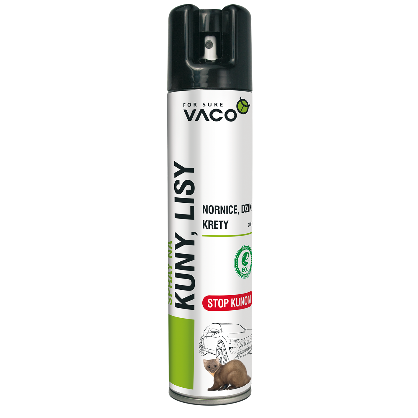 ECO Spray na kuny, lisy, nornice, dziki, krety 300 ml