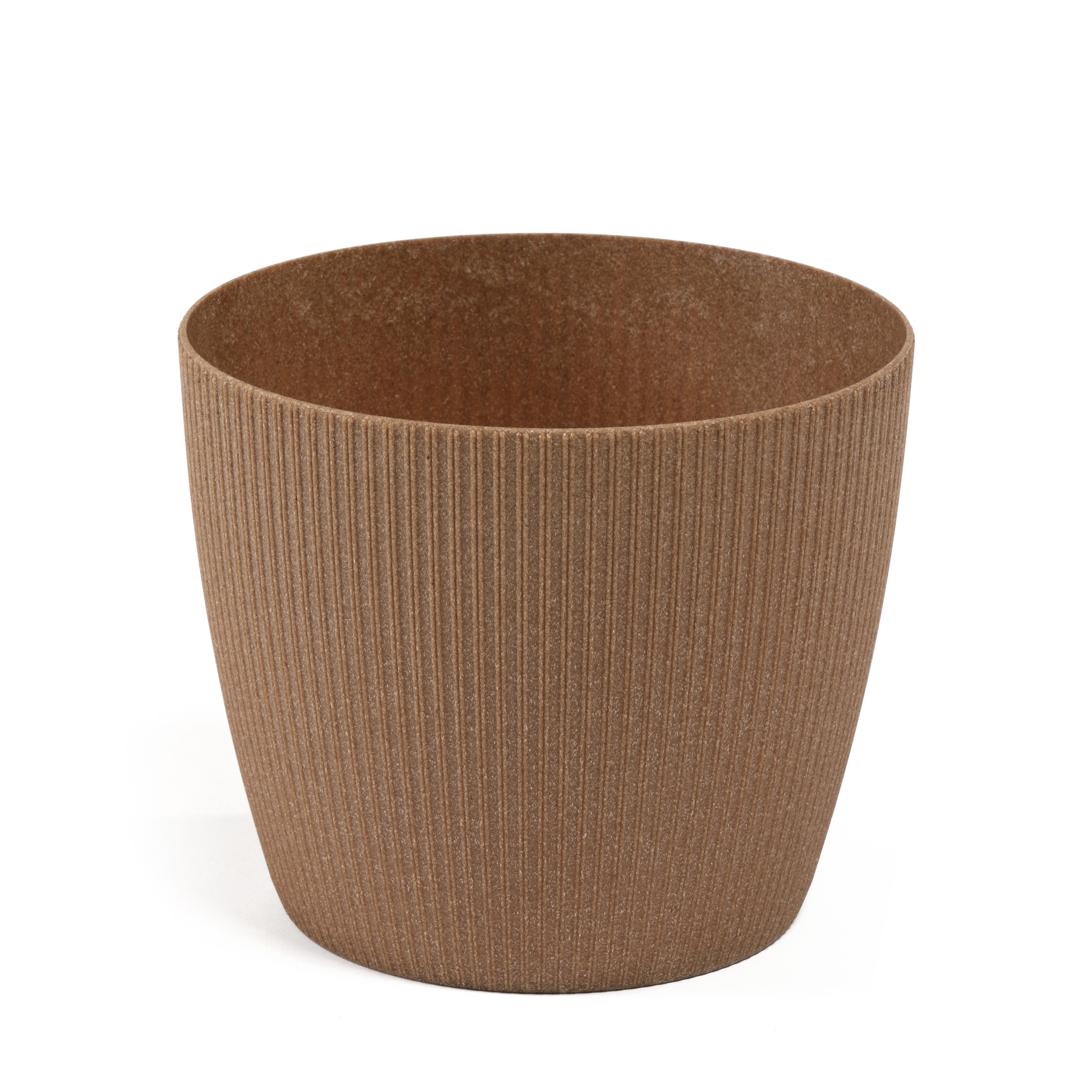Osłonka-doniczka MAGNOLIA jumper ECO fi 26 naturalne drewno Lamela