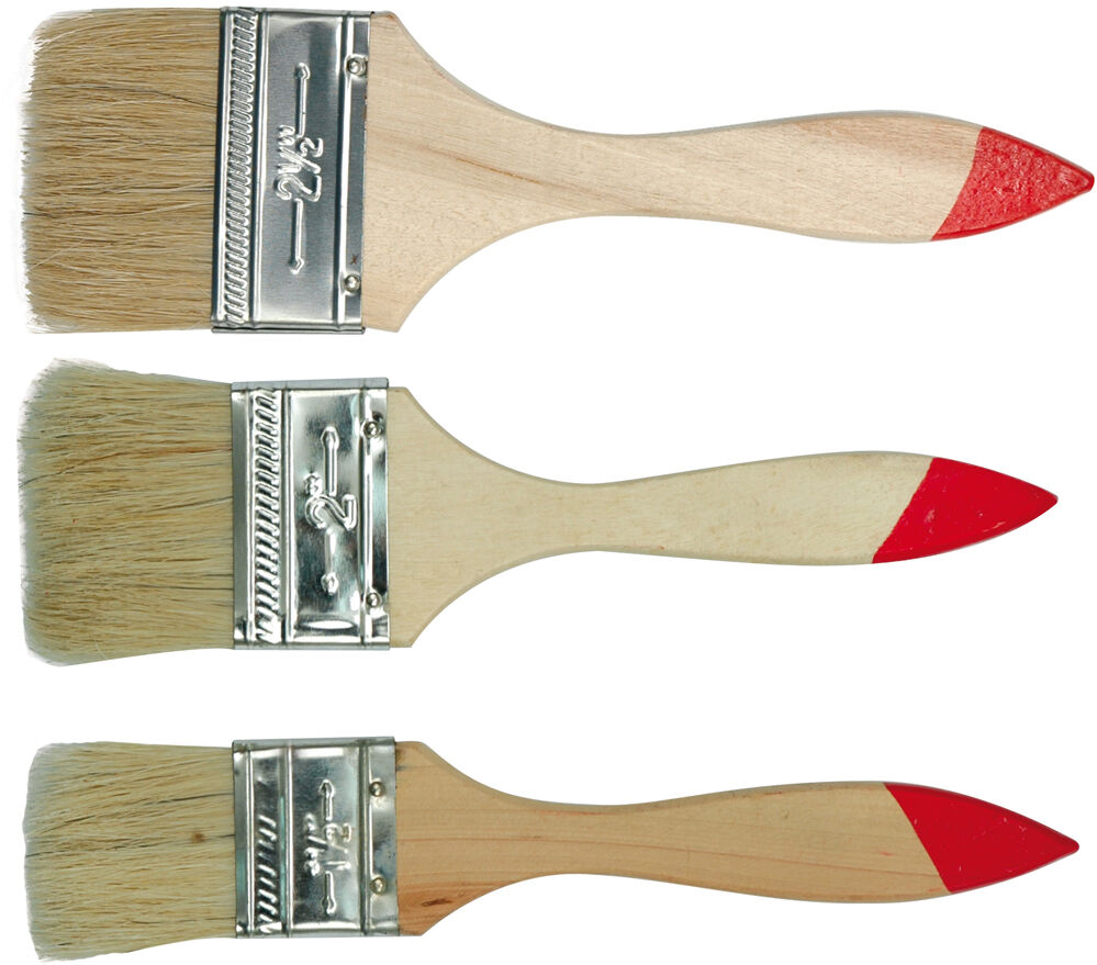 Pędzle malarskie 3 sztuki 1,5"-2"-2,5"