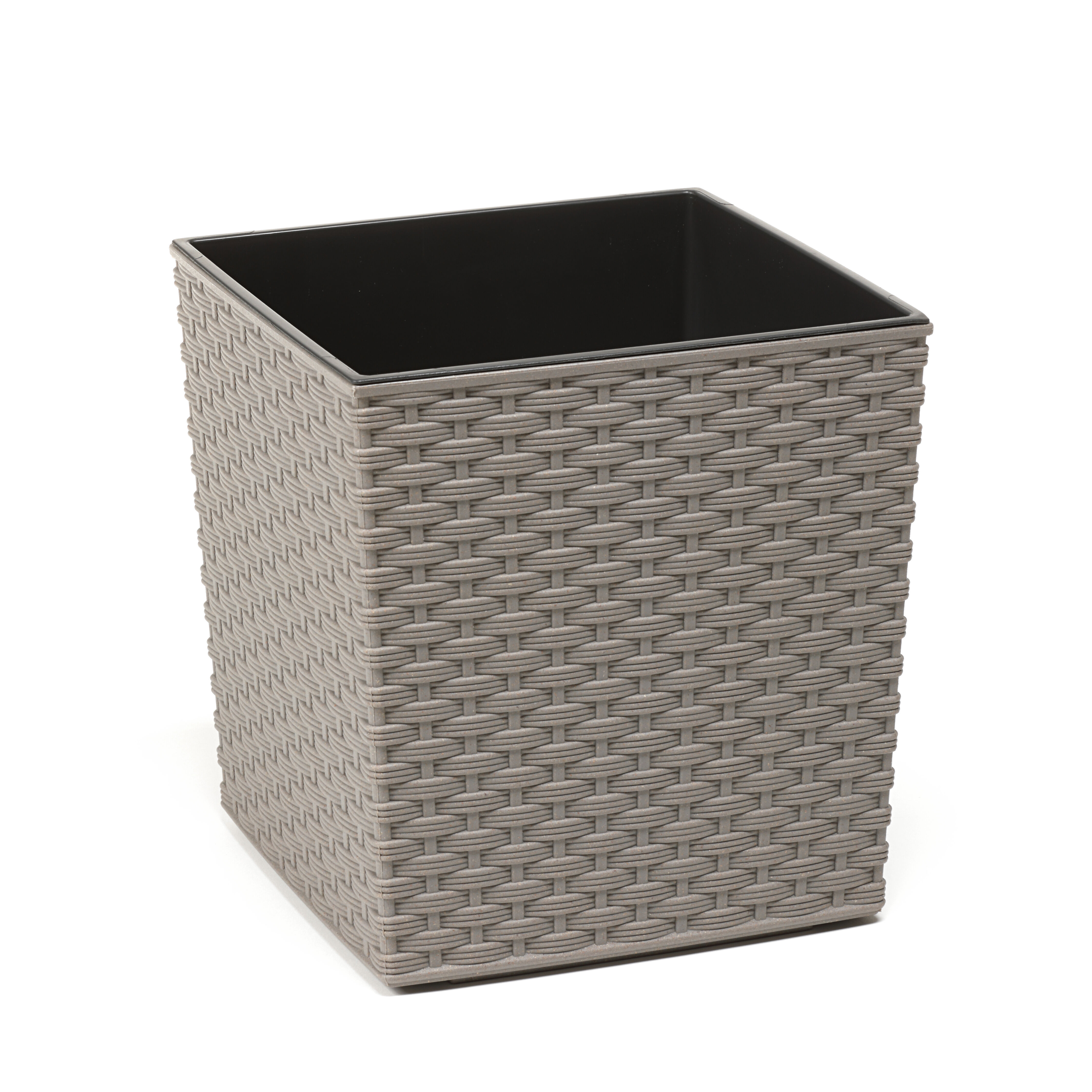 Doniczka JUKA ECO 30 x 30 rattan szary Lamela