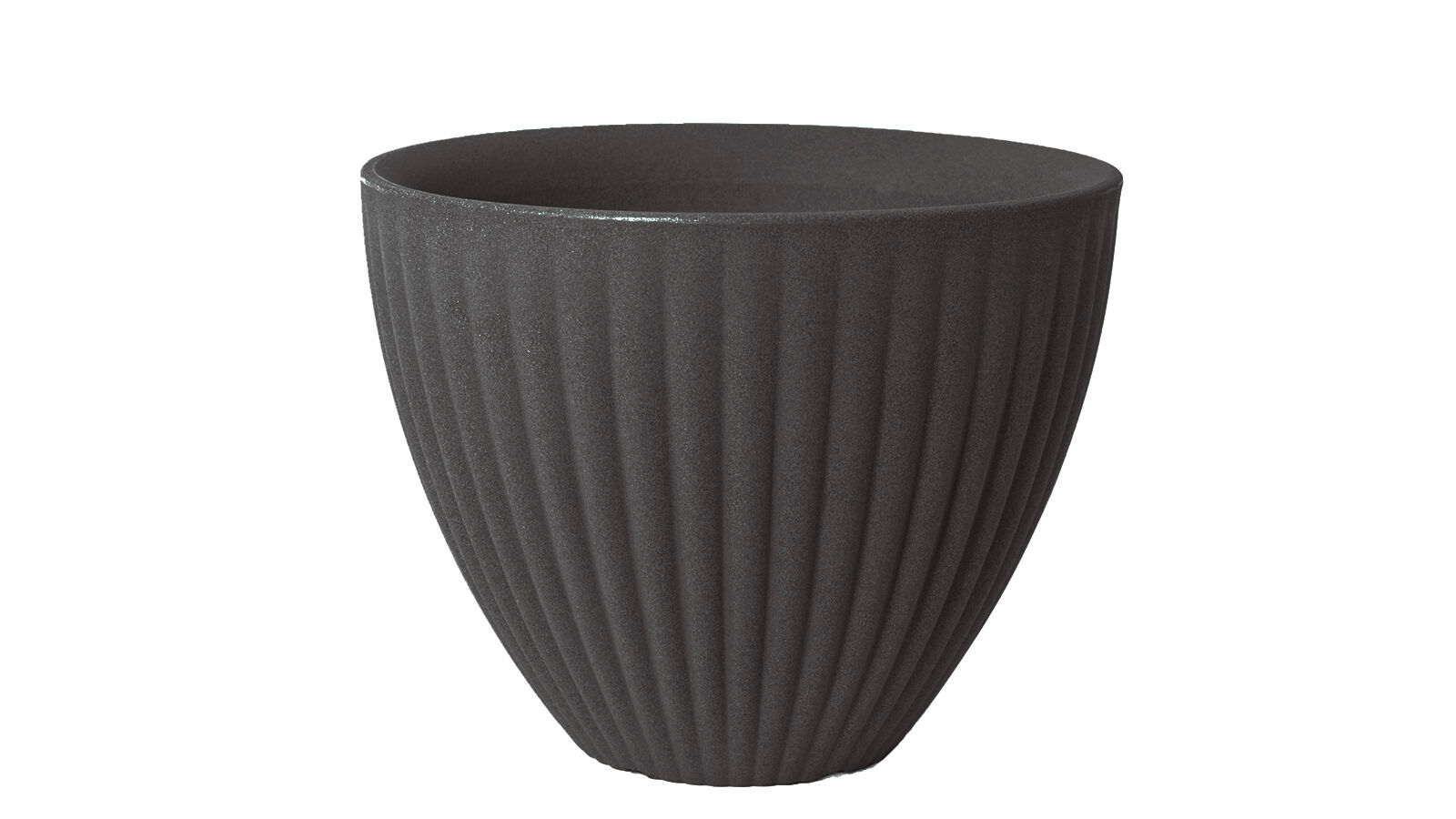 Donica Lotus Ø40 x 31 cm antracyt