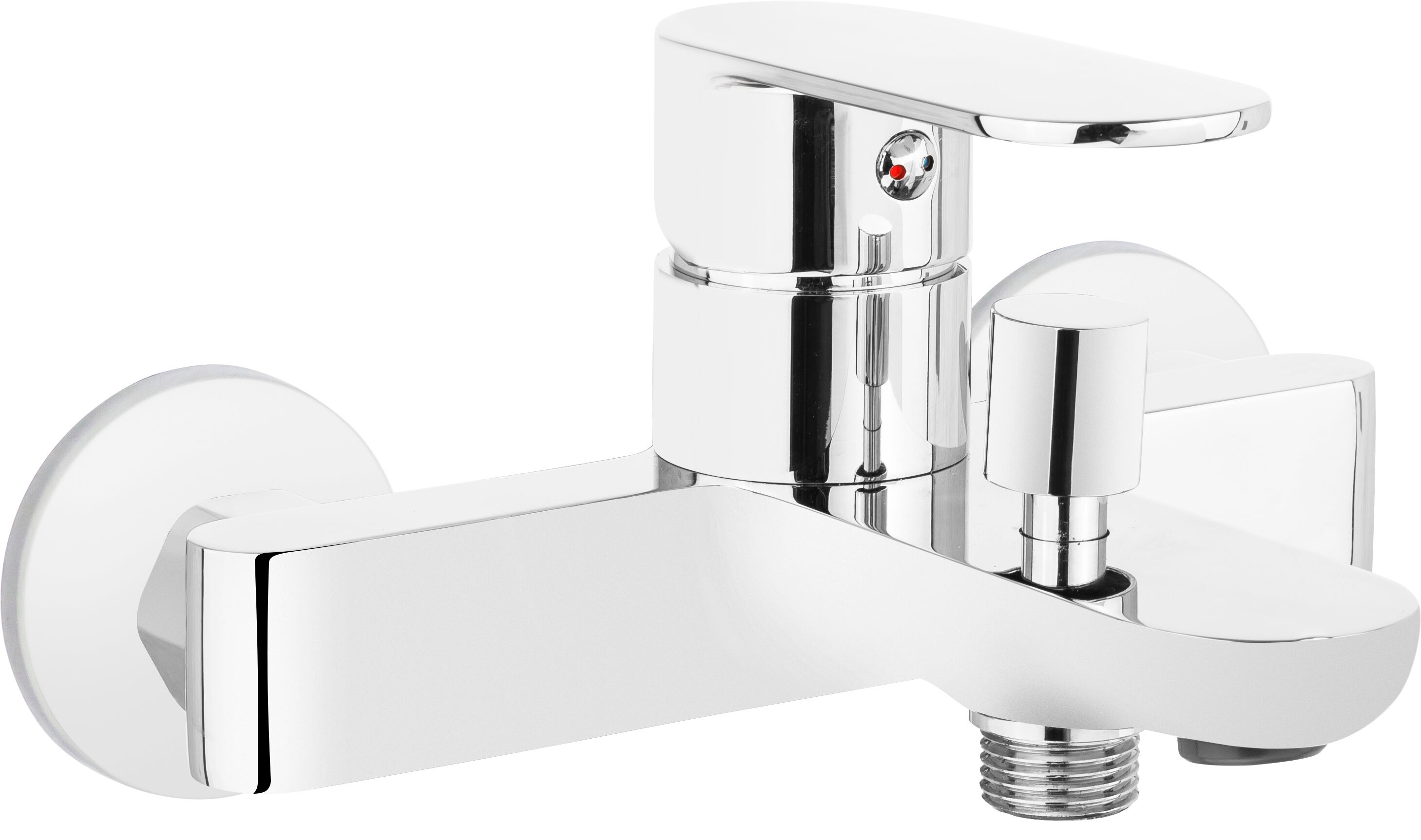 Bateria wannowa Alpinia chrom bez kompletu natryskowego