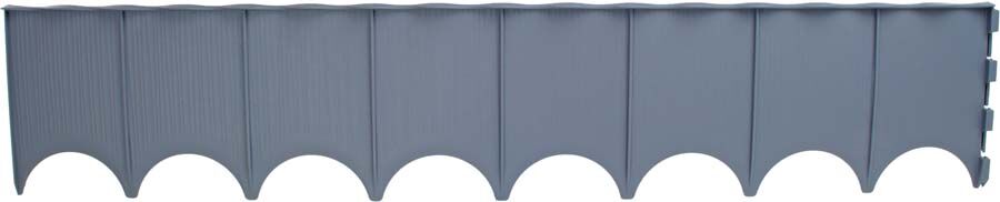 Obrzeże 59 x 11,6 cm komplet 10 sztuk popiel HAGSEN